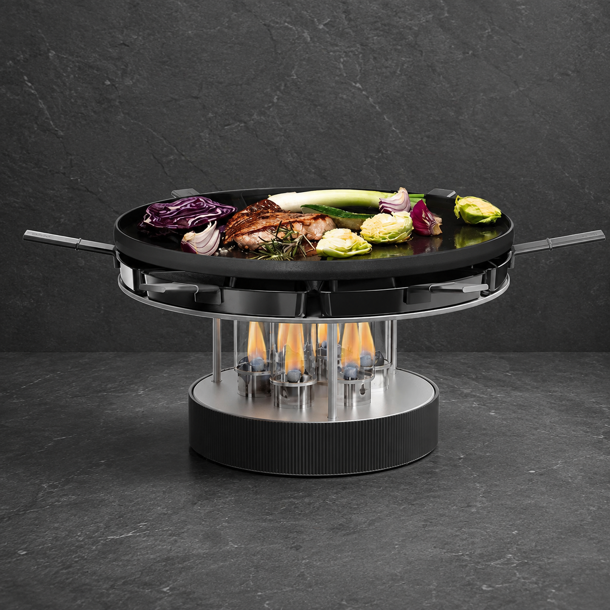 Portable Bioethanol Tabletop Grill Set