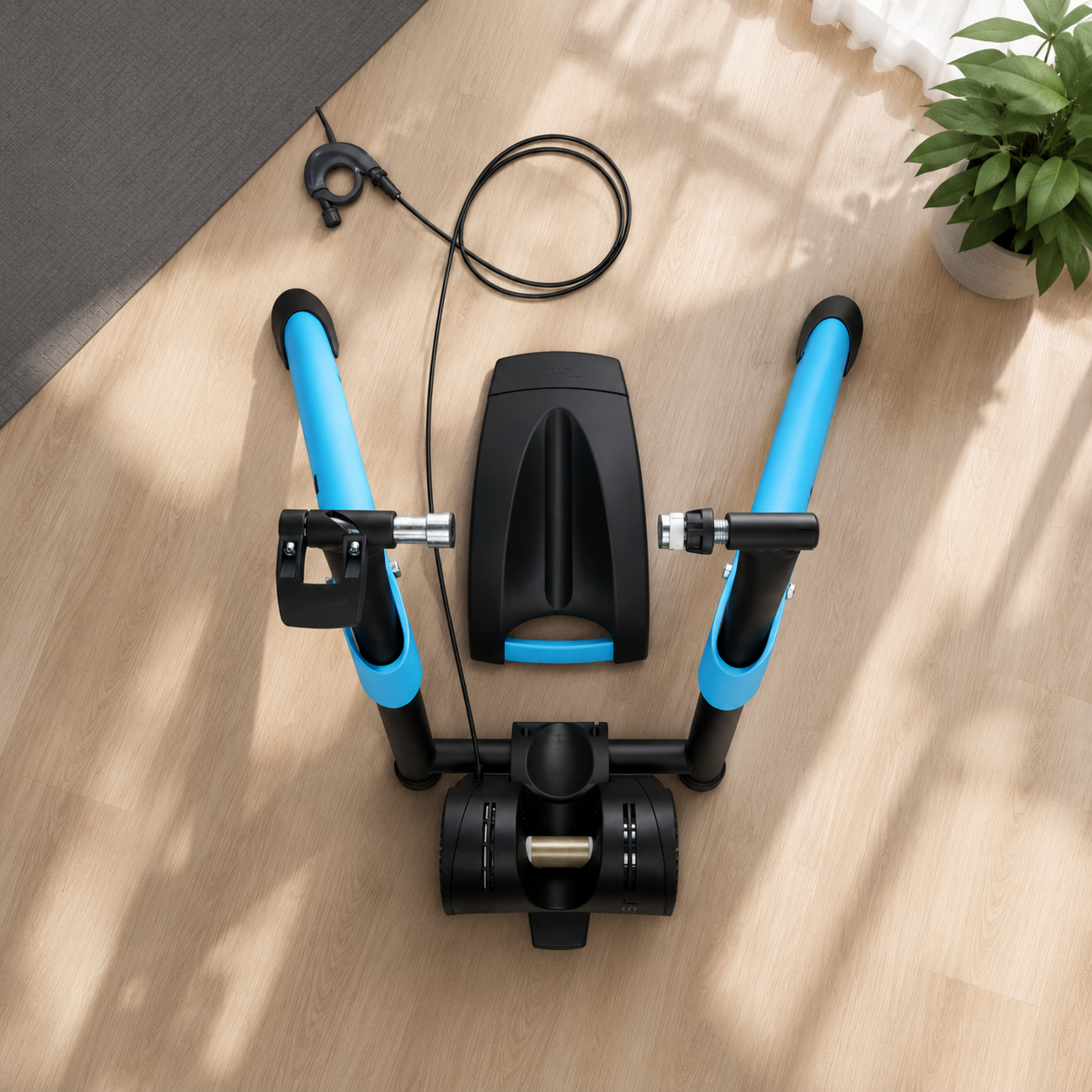 Indoor Bike Trainer – Magnetic Resistance, 10 Levels, Quiet Operation