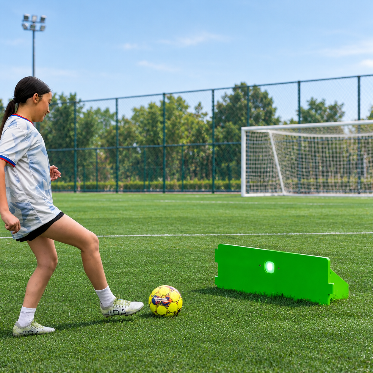 Interactive Soccer Rebound Training System