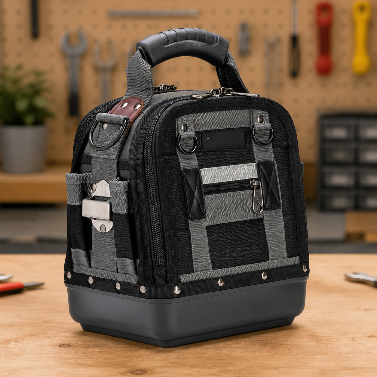 Compact Service Technician Tool Bag – Full-Featured, Durable Storage Solution