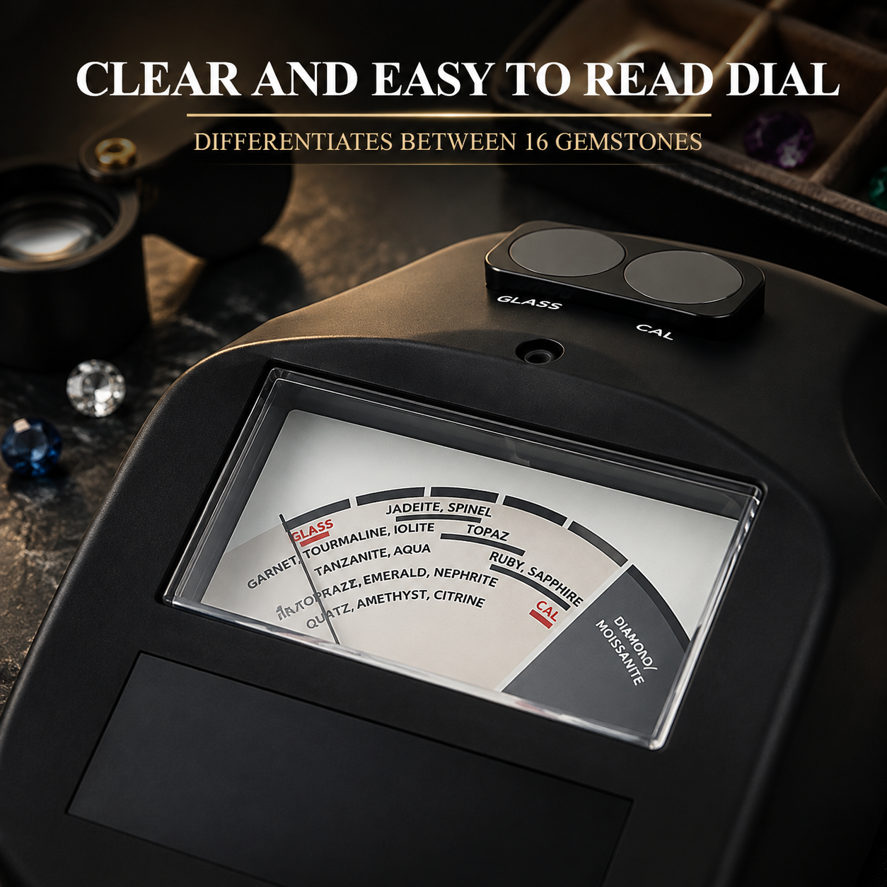 Professional Gem Tester – Portable Thermal Gemstone Identification Tool