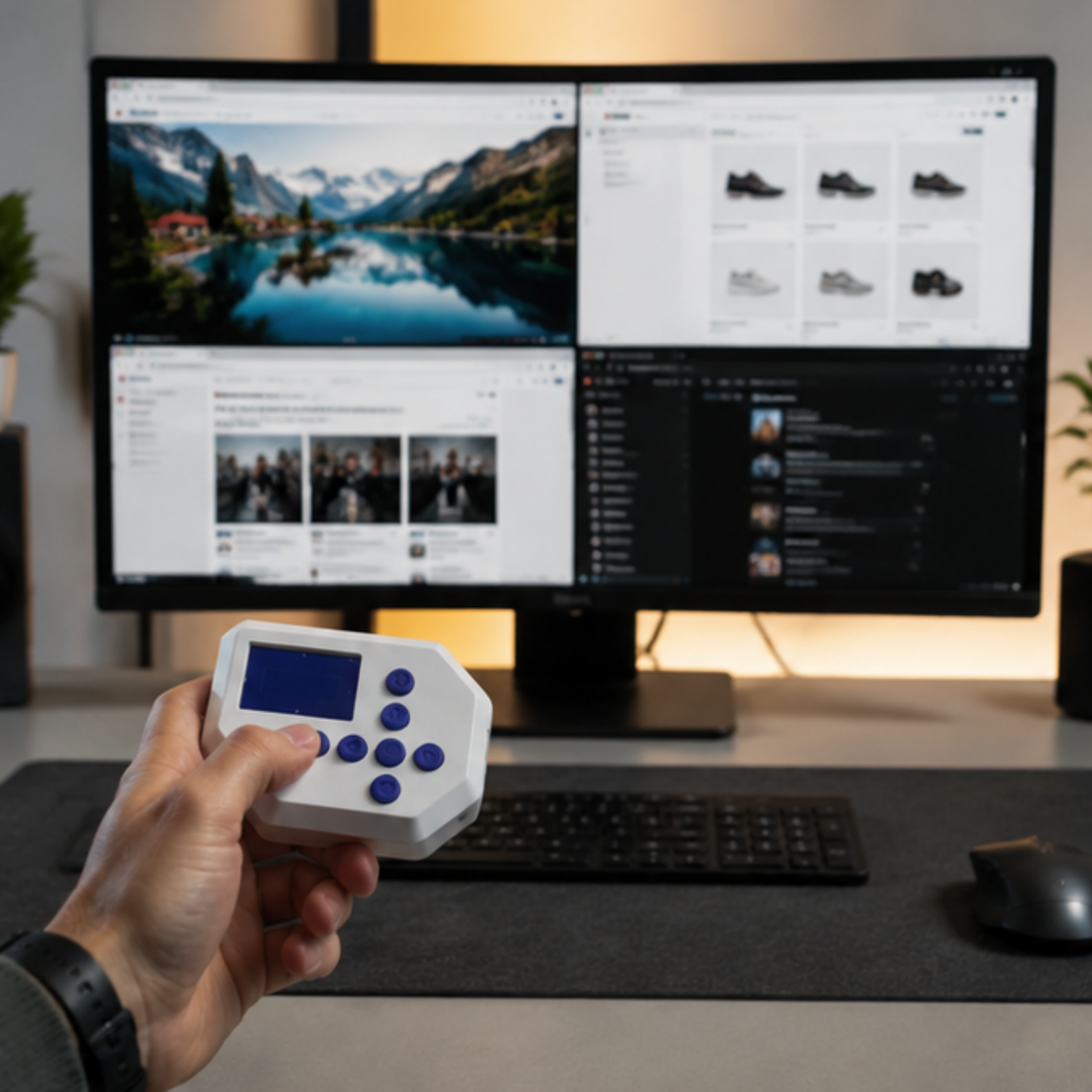 Multi‑Tool Everything Remote – 5-in-1 Wireless Controller
