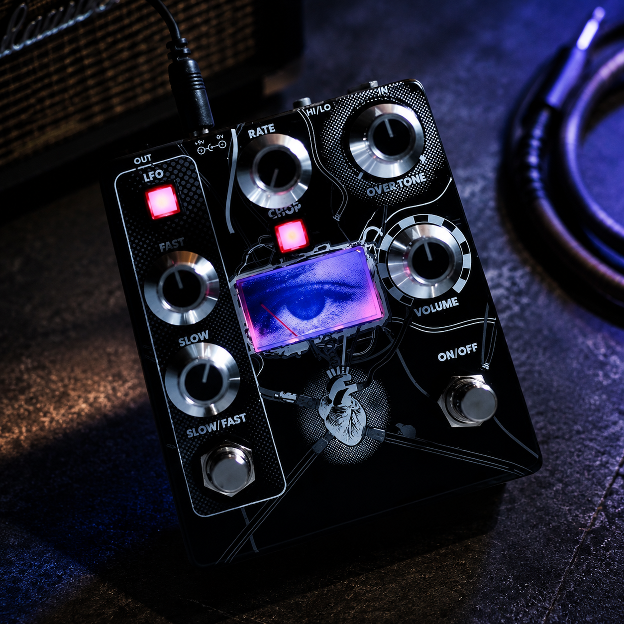 Analog Fuzz Guitar Pedal – Extreme Distortion & Modulation Effects