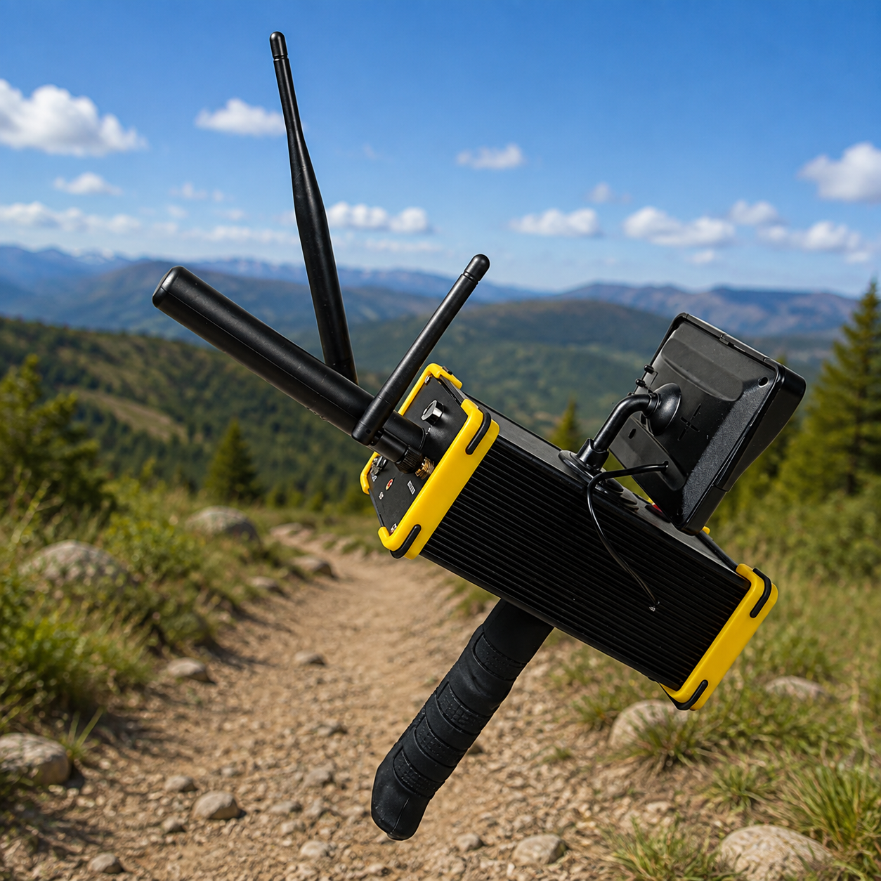 Long-Range 3D Metal Detector – Portable Underground Detection System