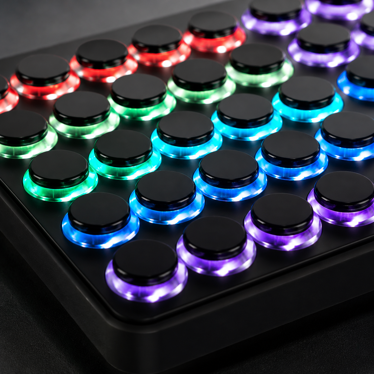 64-Button MIDI Performance Controller – Expressive Control For Music Creation