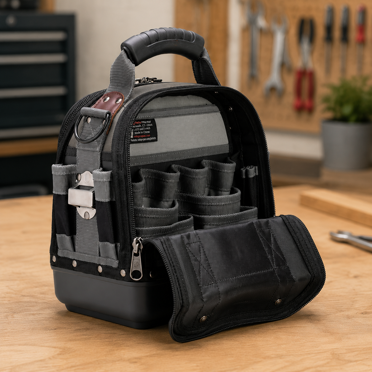 Compact Service Technician Tool Bag – Full-Featured, Durable Storage Solution