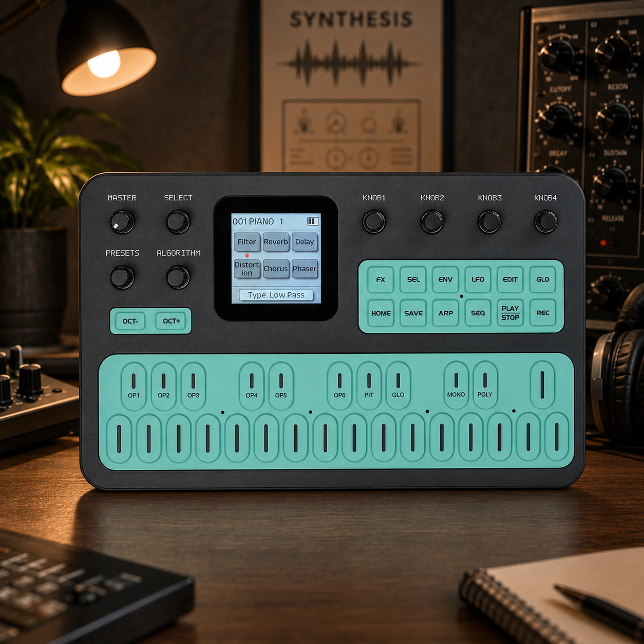 Pocket FM Synthesizer – Portable MIDI Sound Creation Tool