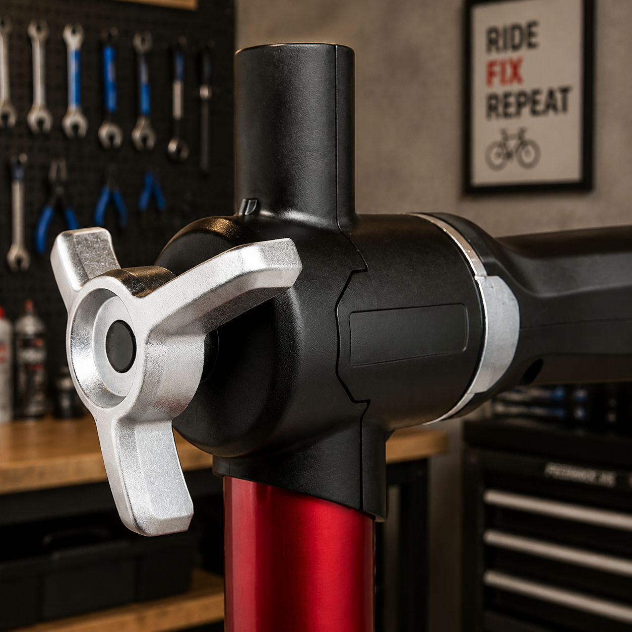 Heavy-Duty Bike Repair Stand – Portable Bicycle Maintenance Workstation