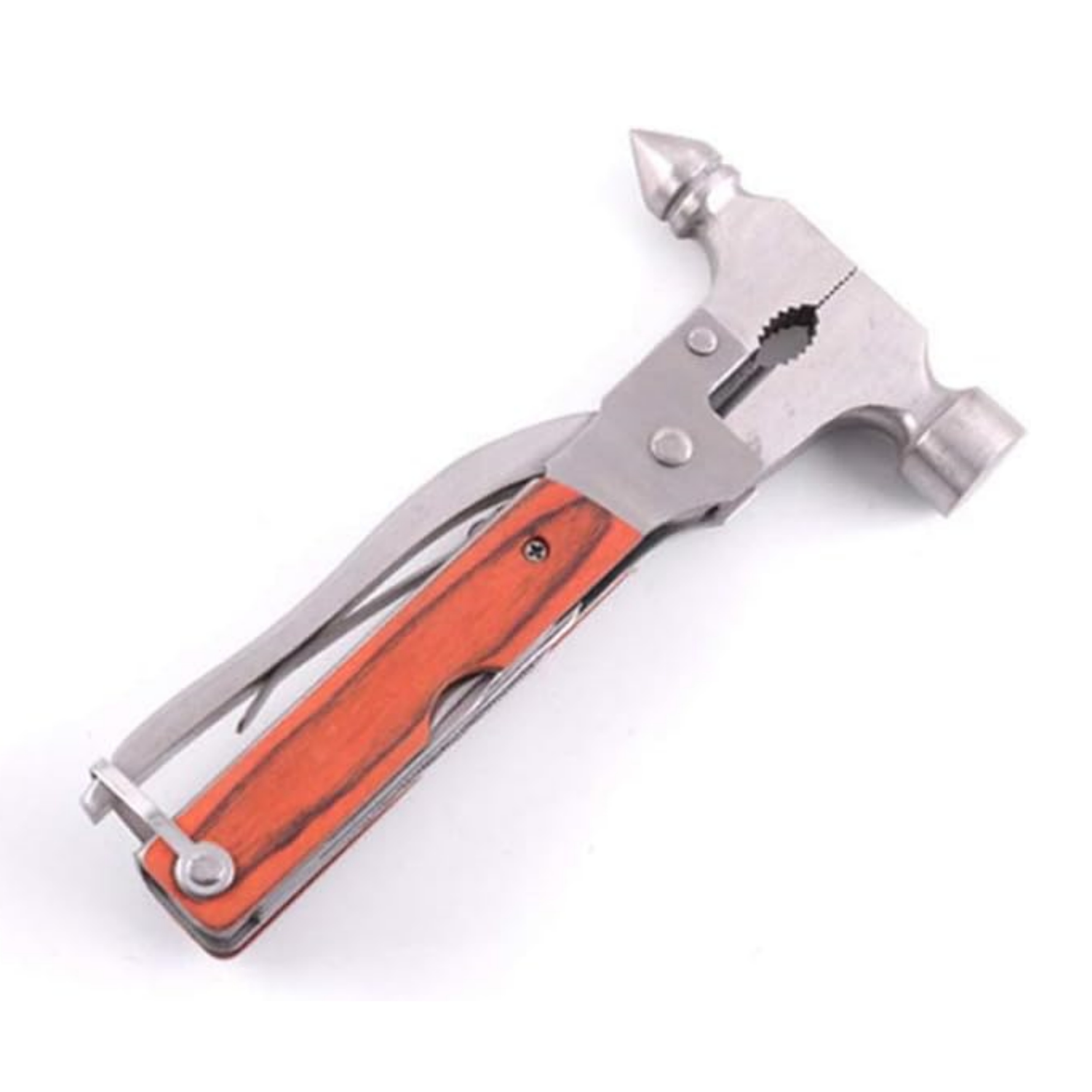 Solid Stainless Steel Multi‑Purpose Escape Tool – Car Window Breaker & Emergency Tool
