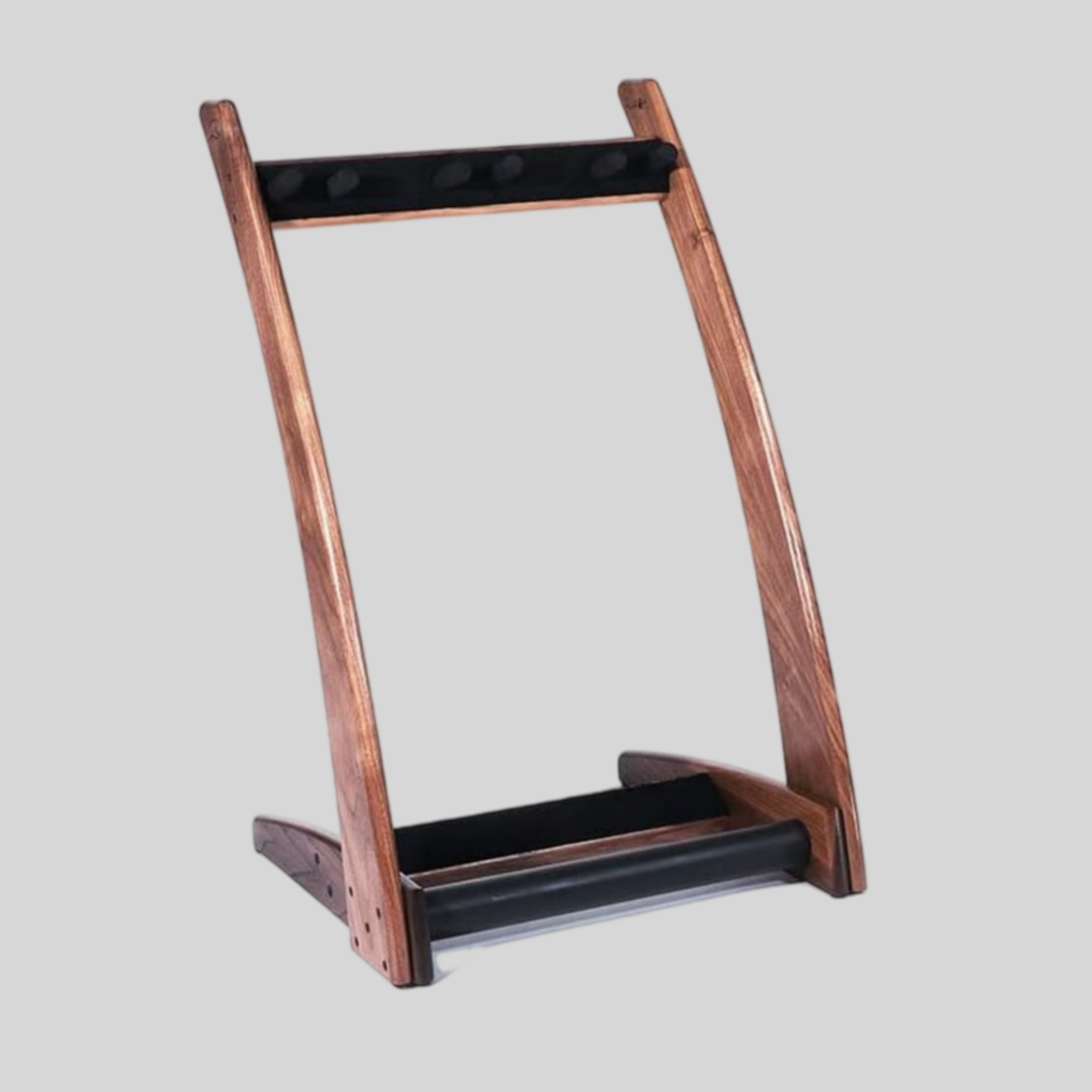 3-Way Wooden Guitar Rack