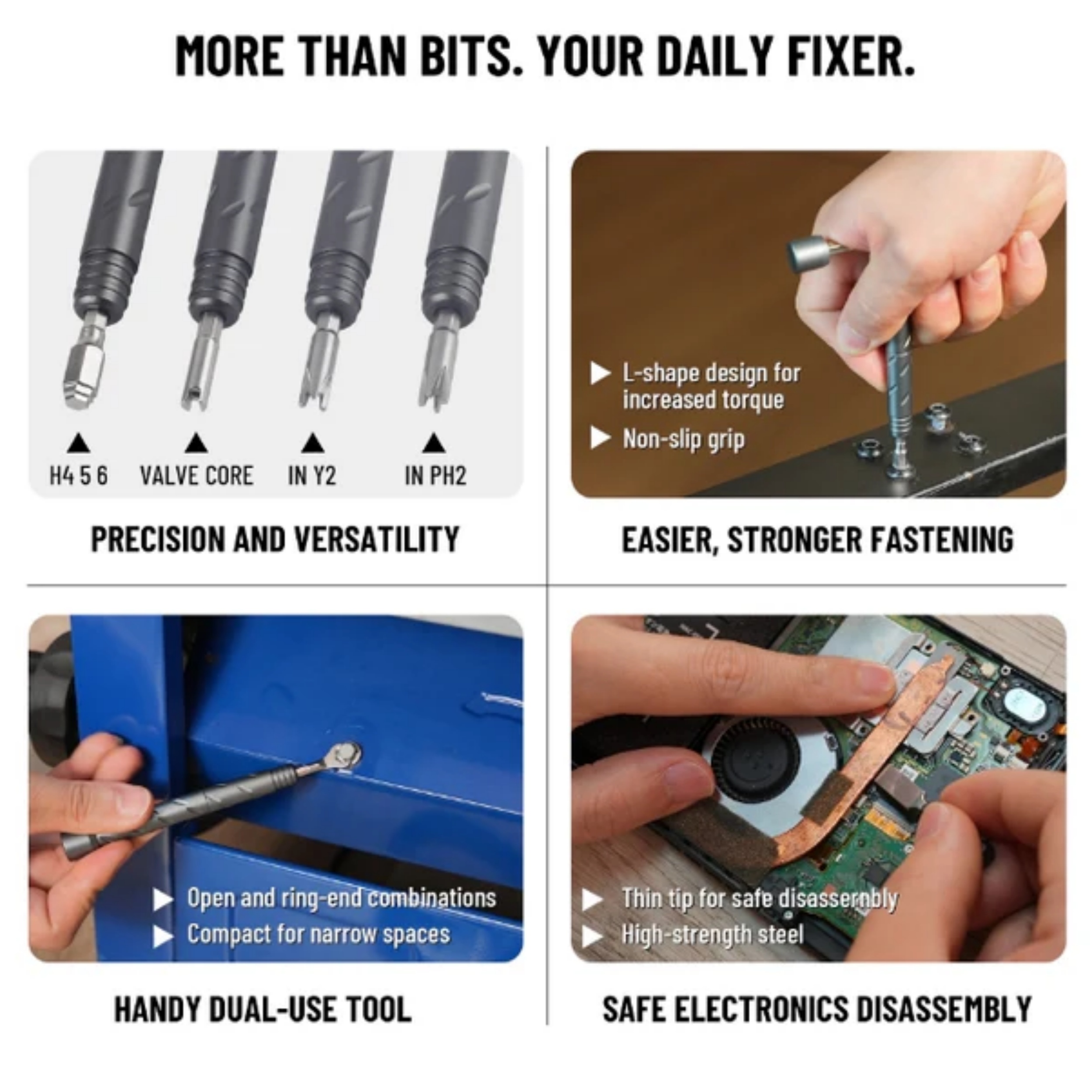 CubeFix 55-in-1 Foldable Tool Kit – All-in-One Compact Repair Cube