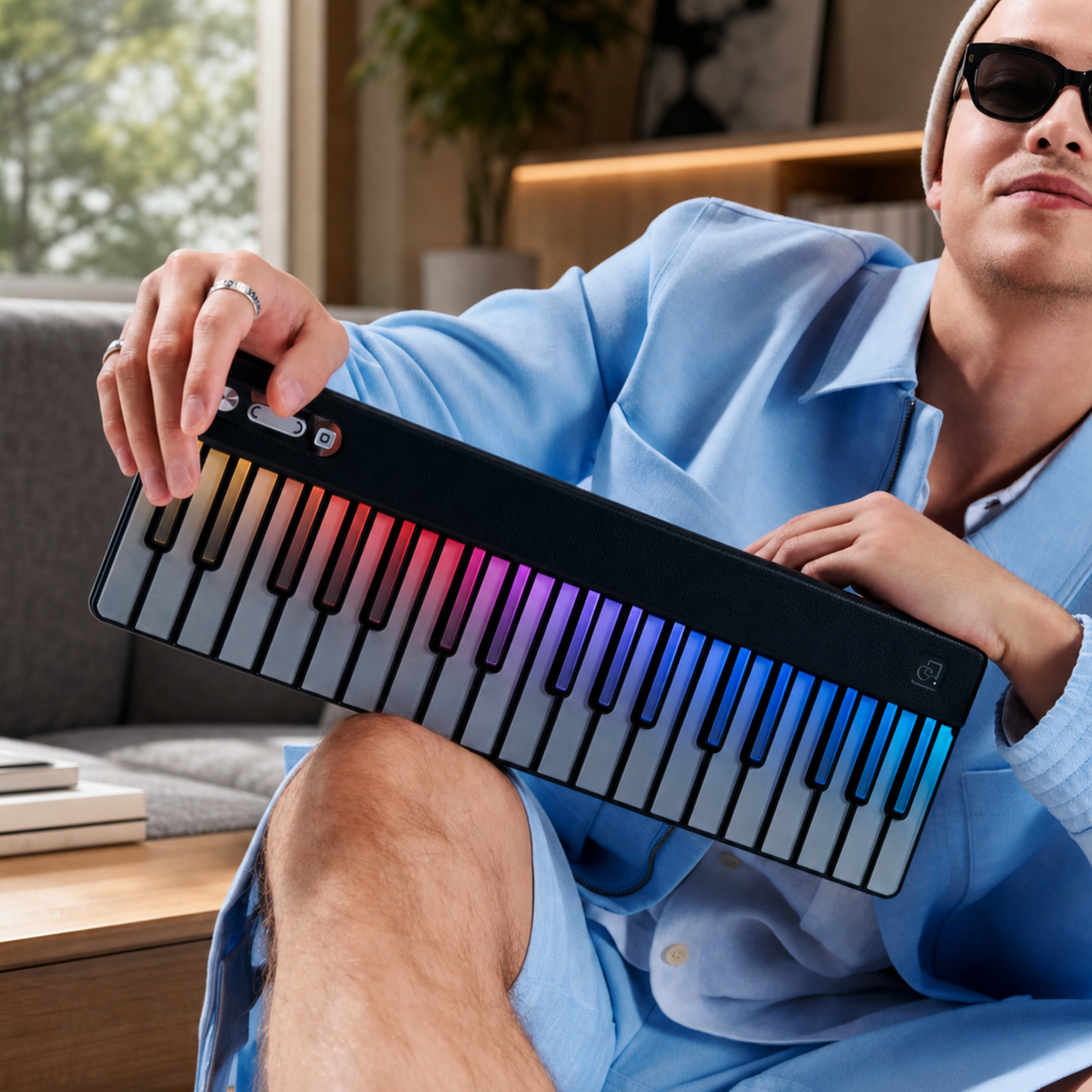 36-Key Light-Guided MIDI Keyboard – Smart Music Creation Controller