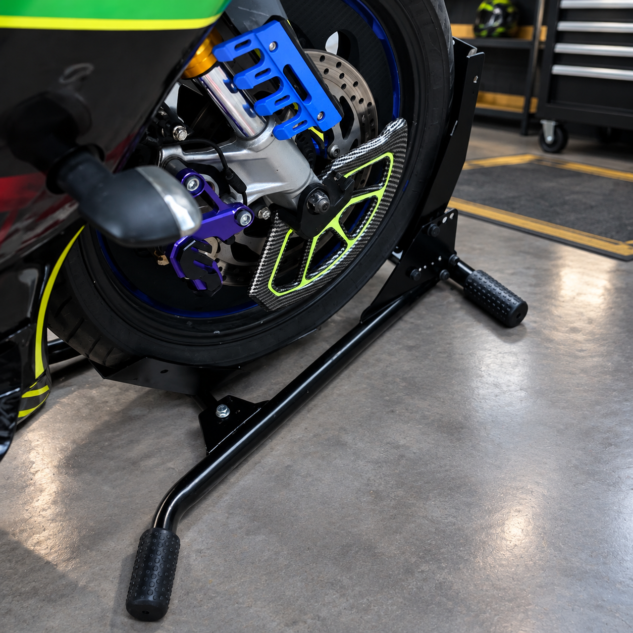 Motorcycle Front Wheel Parking Stand