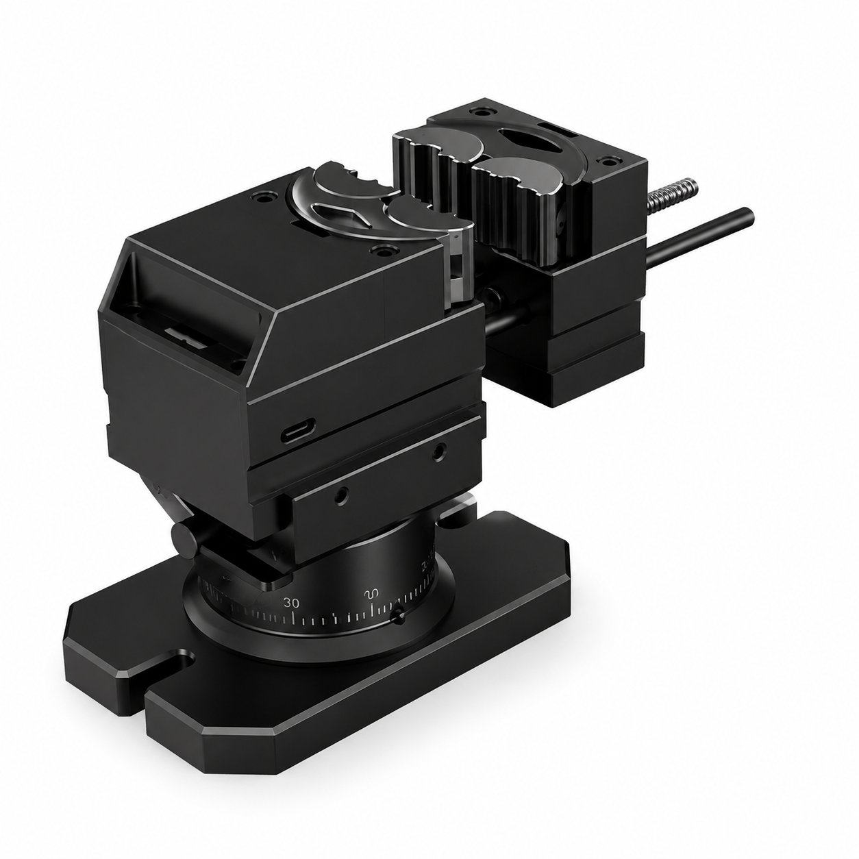 Electric Multi-Axis Bench Vise – Flexible Precision Clamping For Your Workbench