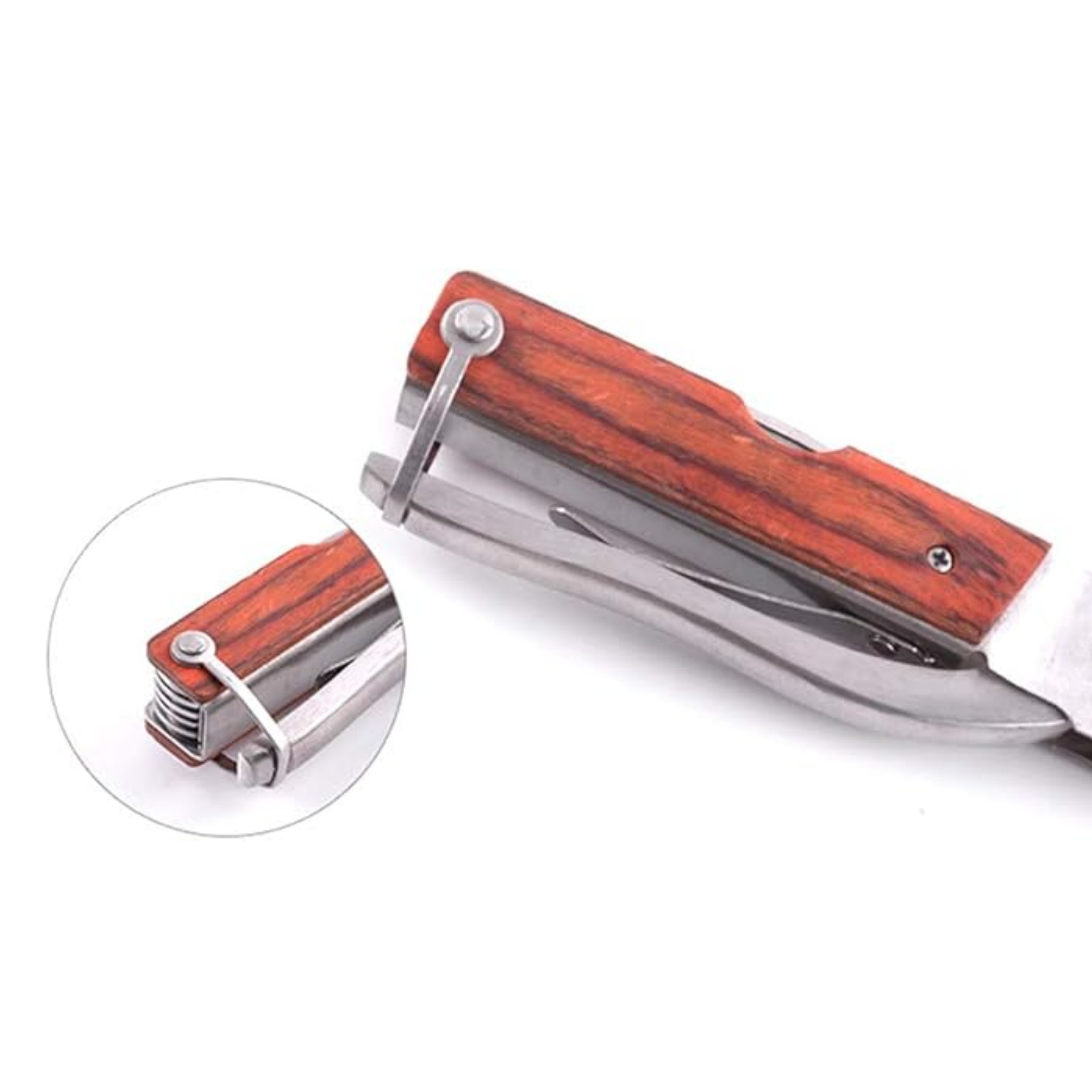Solid Stainless Steel Multi‑Purpose Escape Tool – Car Window Breaker & Emergency Tool