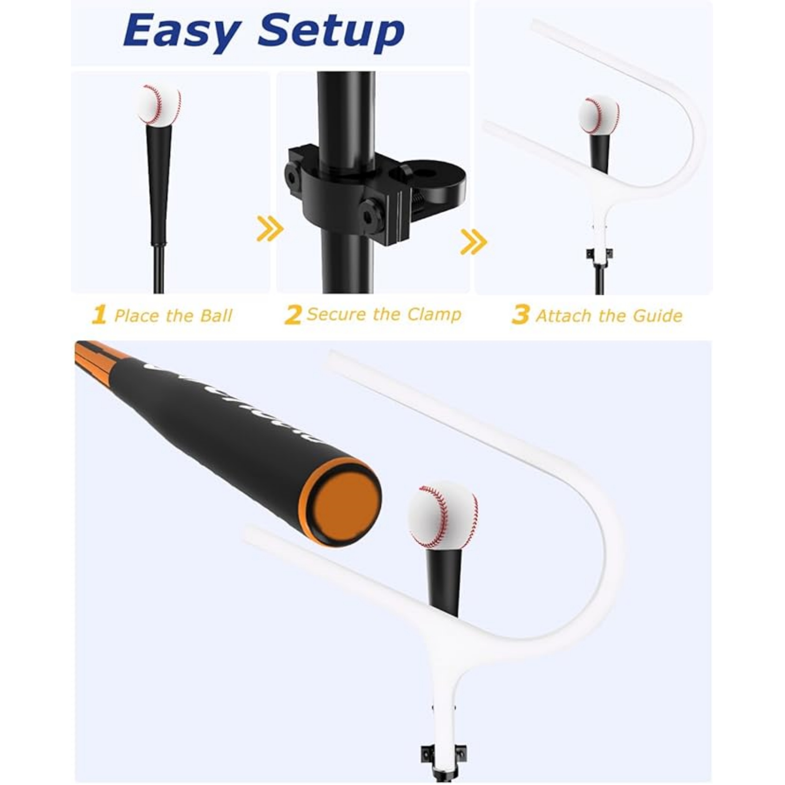 25° Baseball & Softball Swing Path Trainer