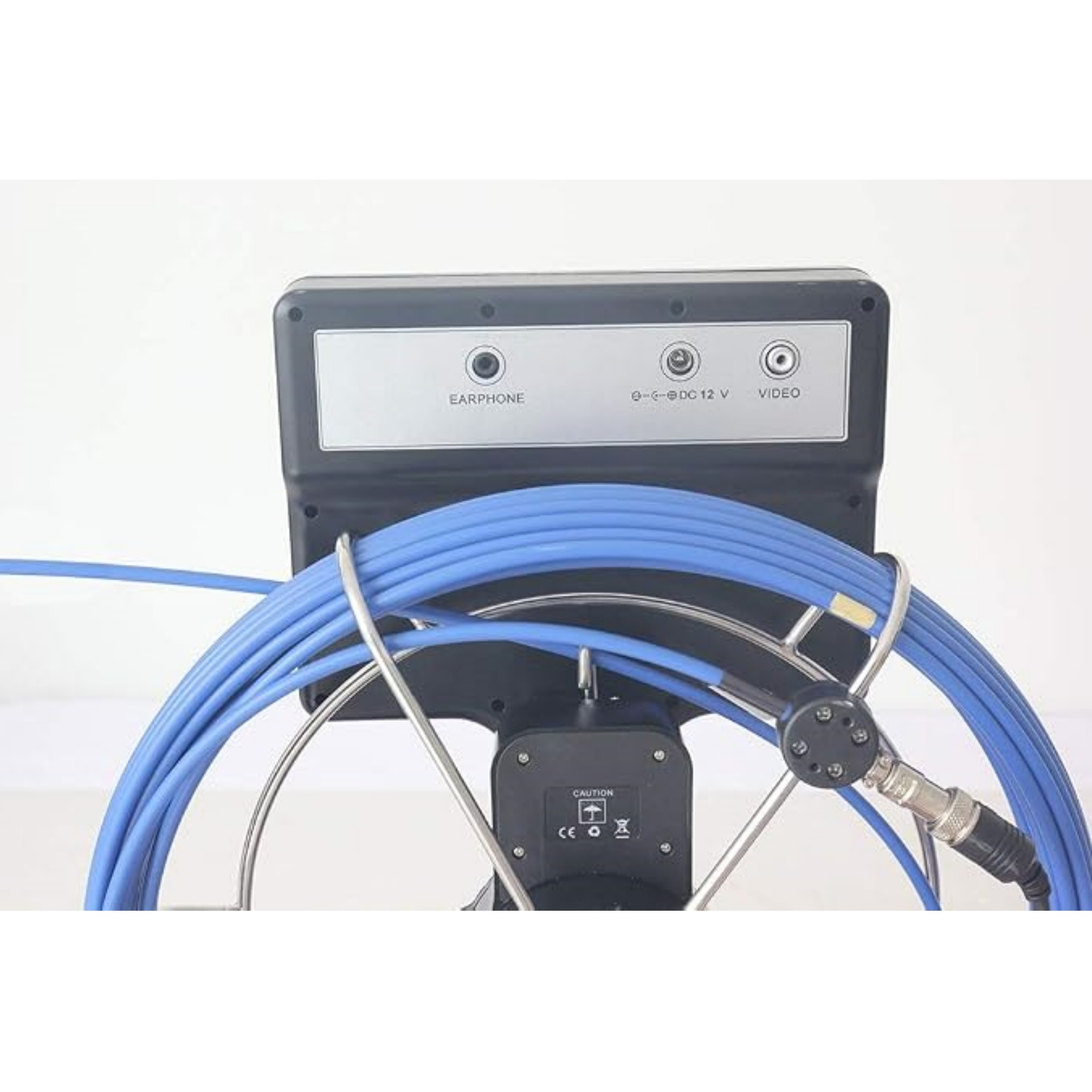 Sewer Drain Inspection Video Camera with Self-Leveling Transmitter 23mm and 512hz 7" Screen