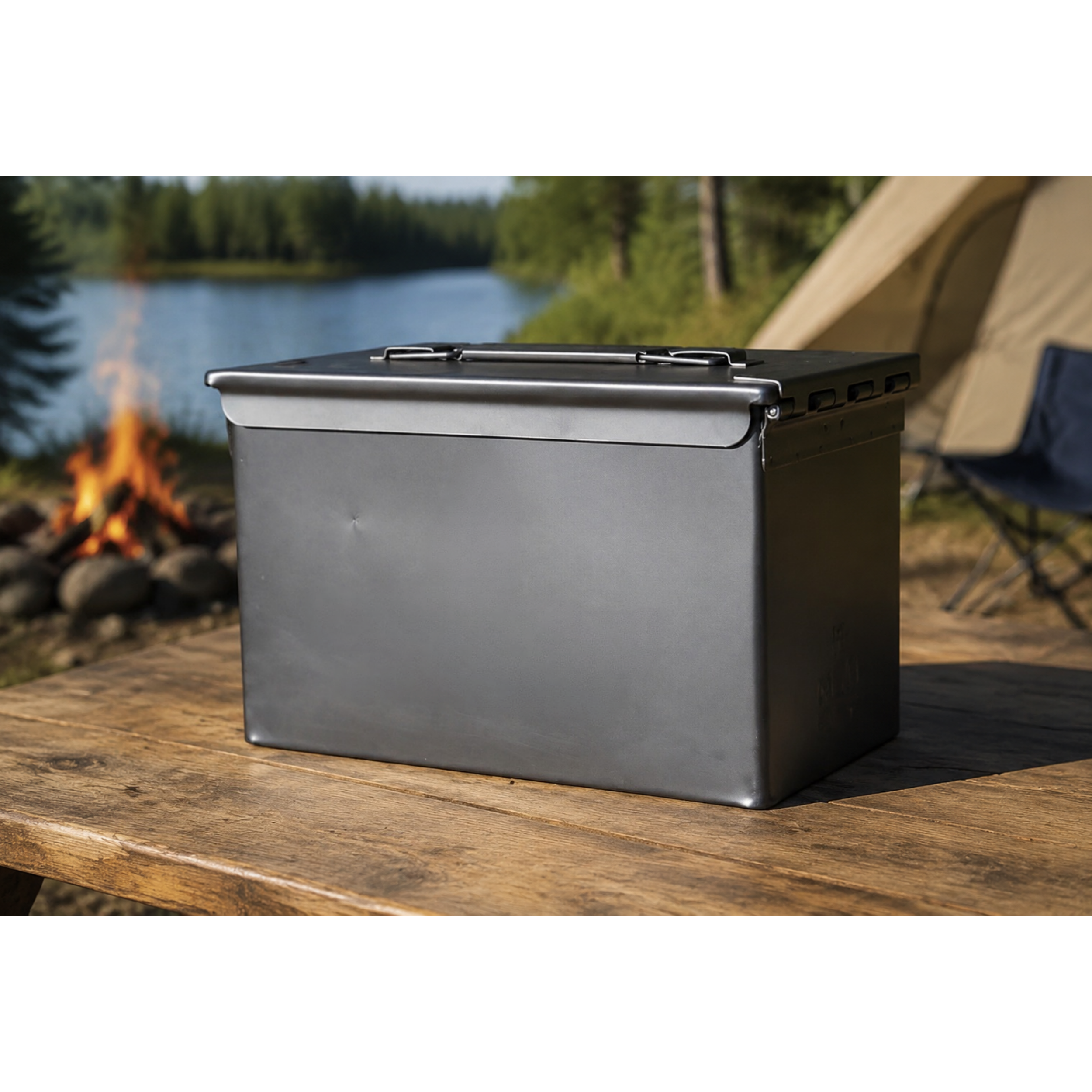 Portable Rocket Stove – Compact Outdoor Cooking System with Efficient Wood-Burning Design