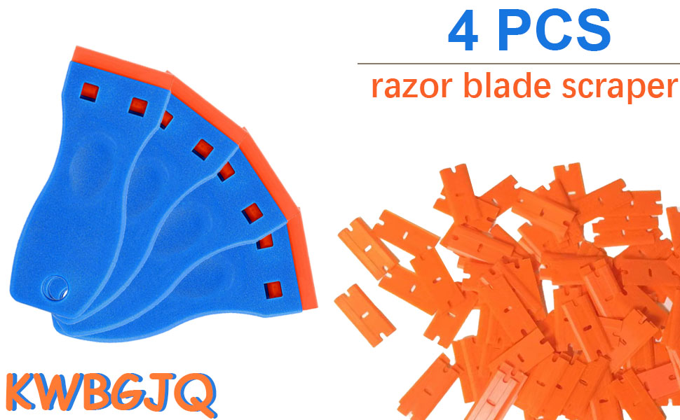 plastic razor blade scraper