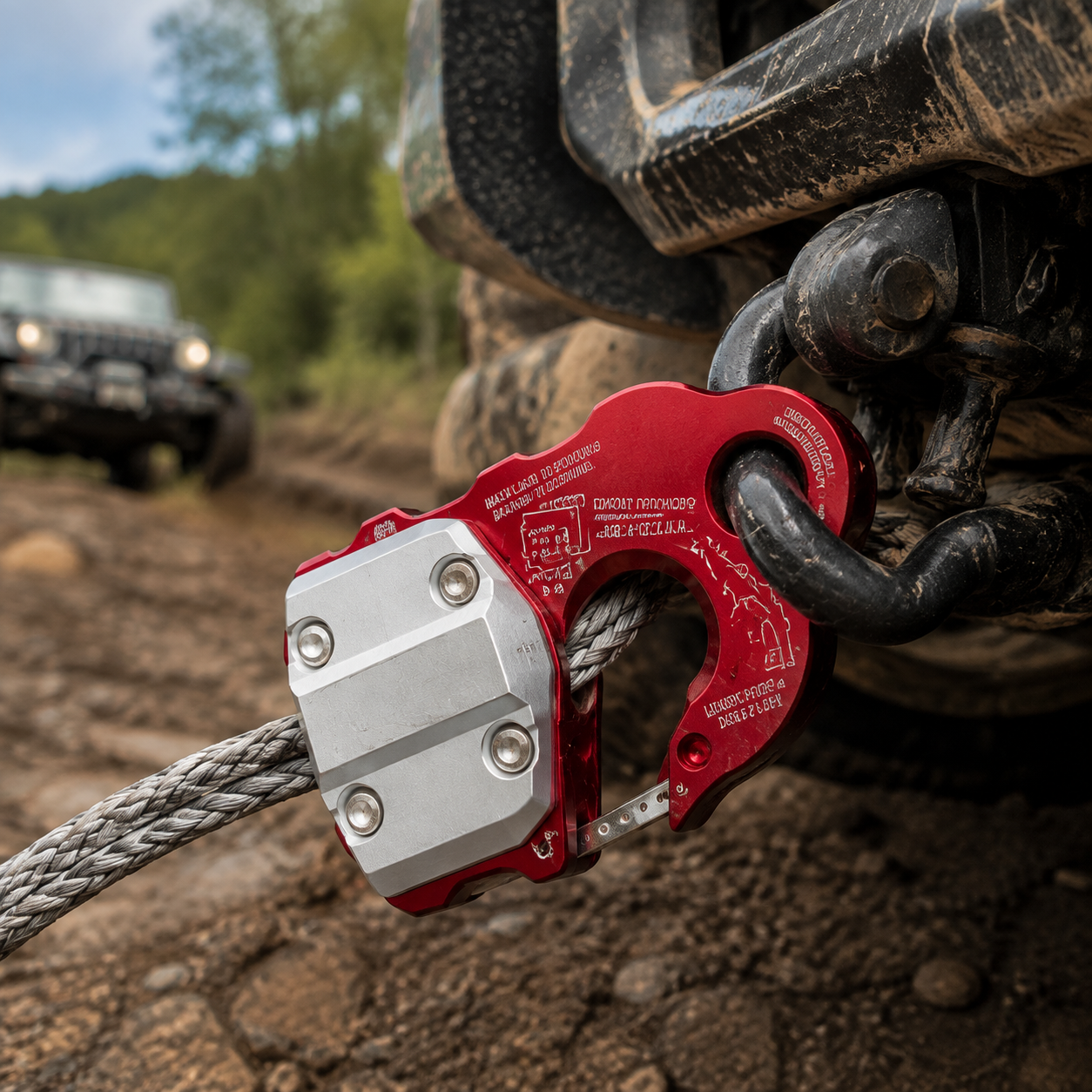 Racing Winch Hook – Lightweight High-Strength Recovery Hook