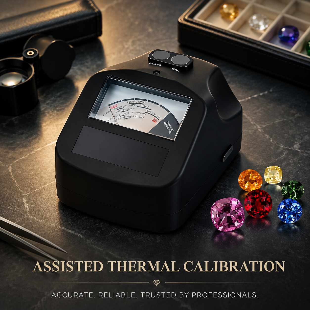 Professional Gem Tester – Portable Thermal Gemstone Identification Tool