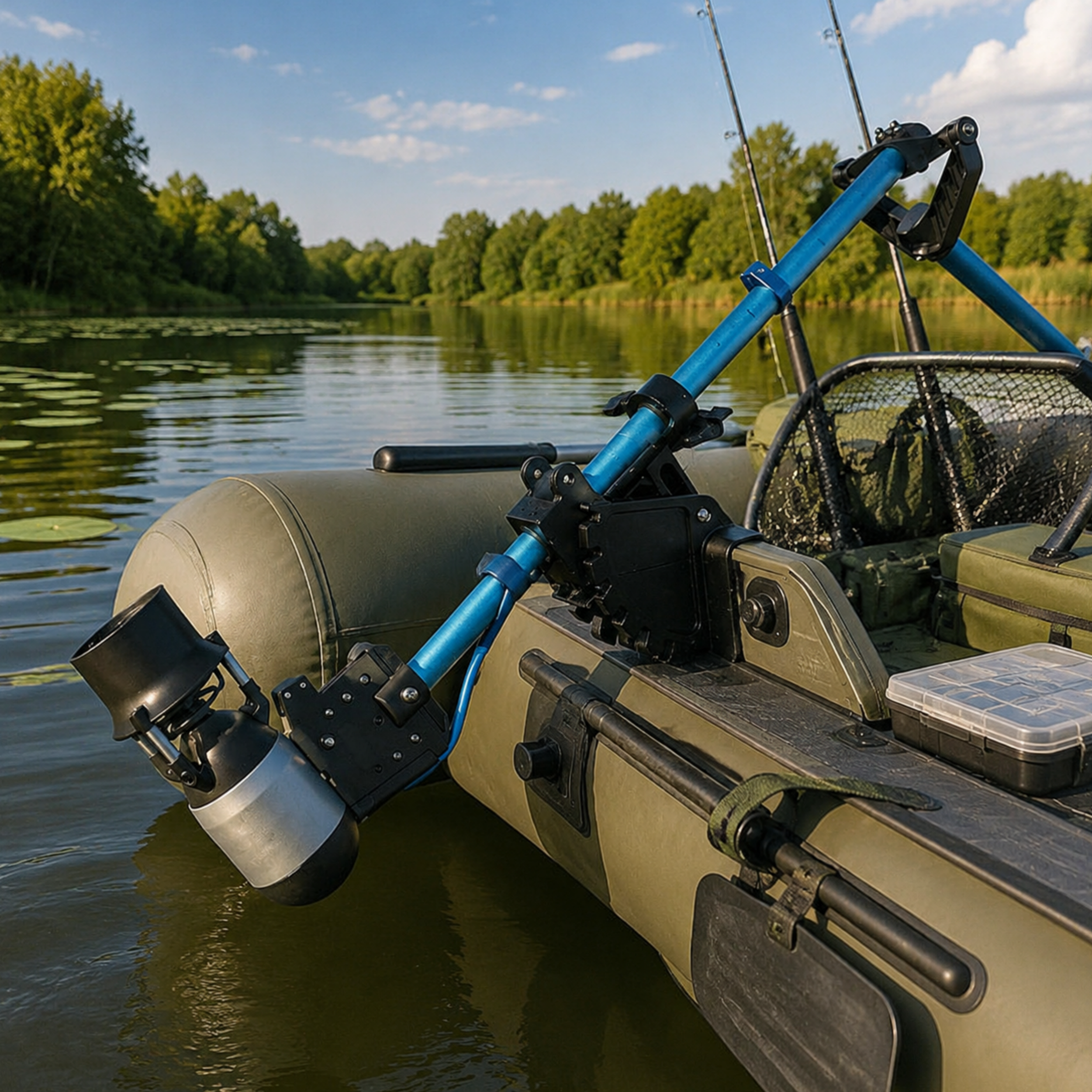 Portable Electric Watercraft Motor Kit – Lightweight Propulsion System for Kayaks, Paddle Boards & Small Boats