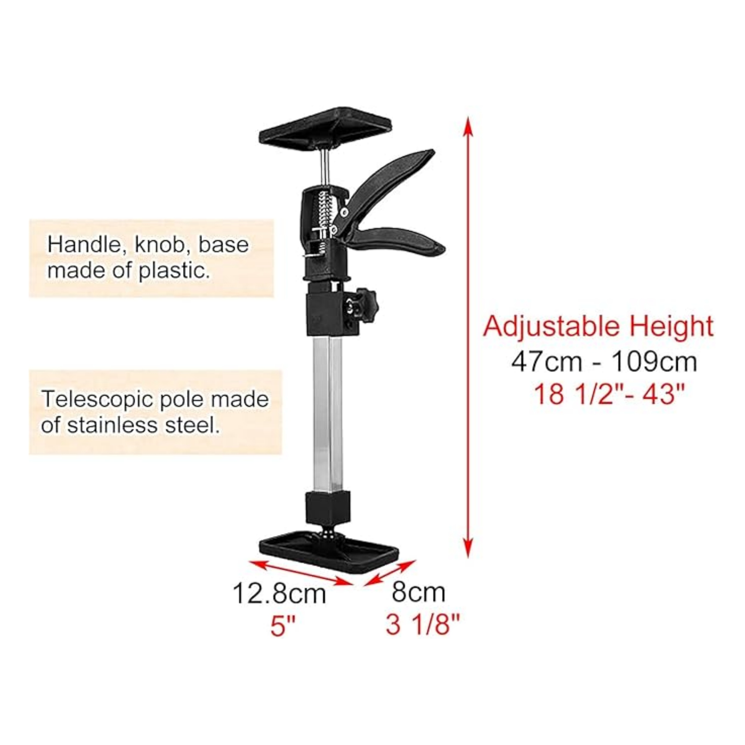 Steel Telescopic Quick Support Rod