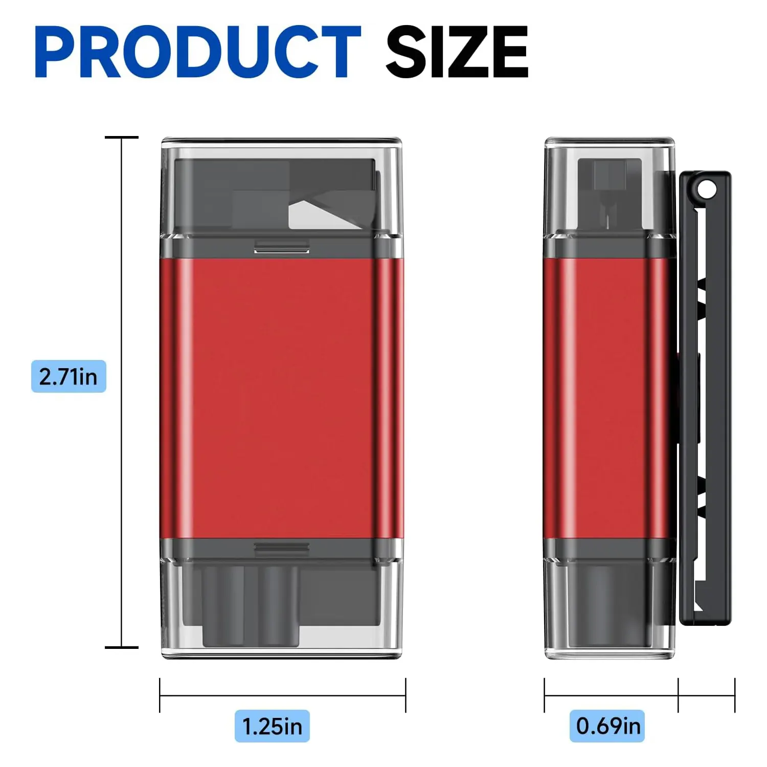 2-in-1 Car Safety Tool – Window Breaker & Seatbelt Cutter