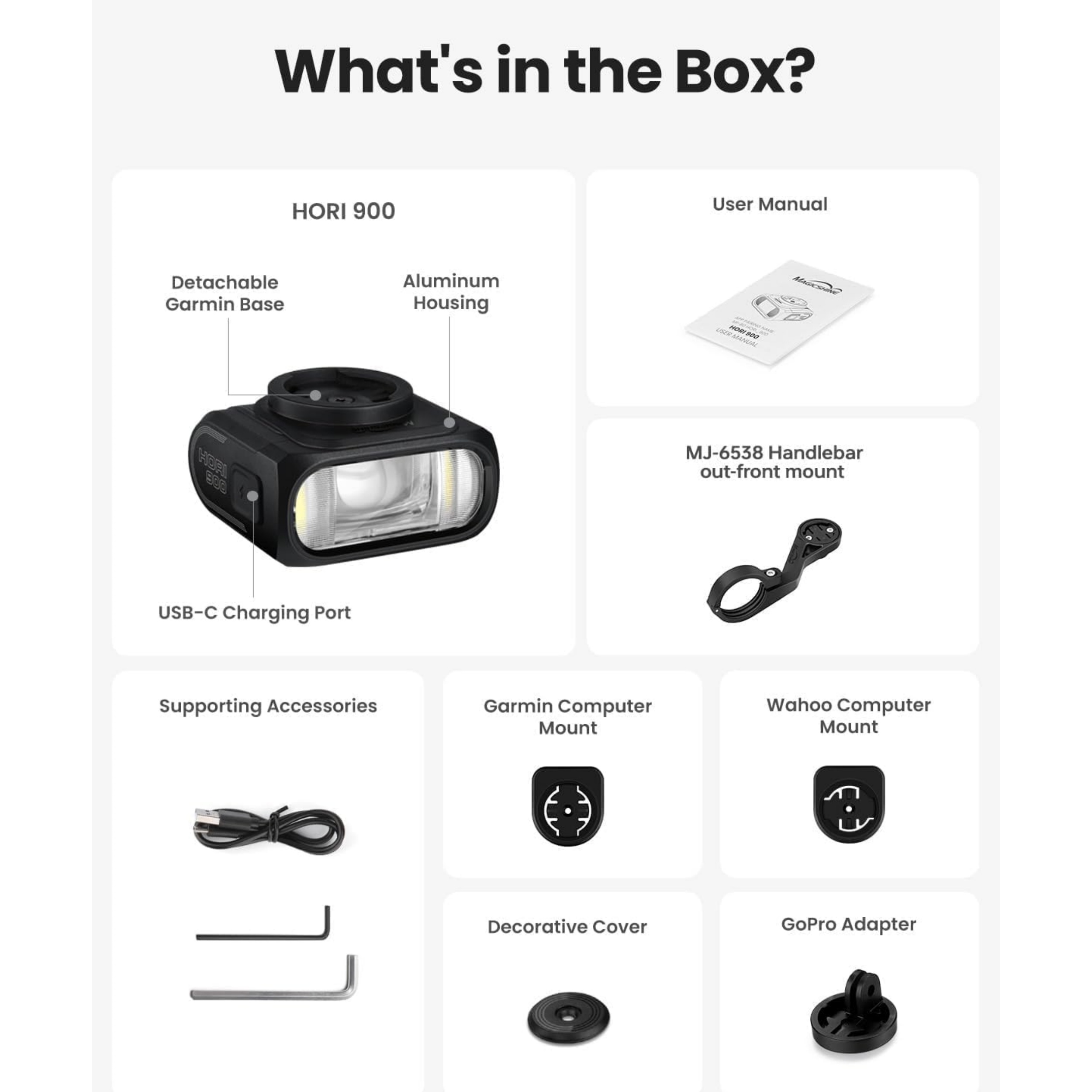 Hori 900 Bike Headlight