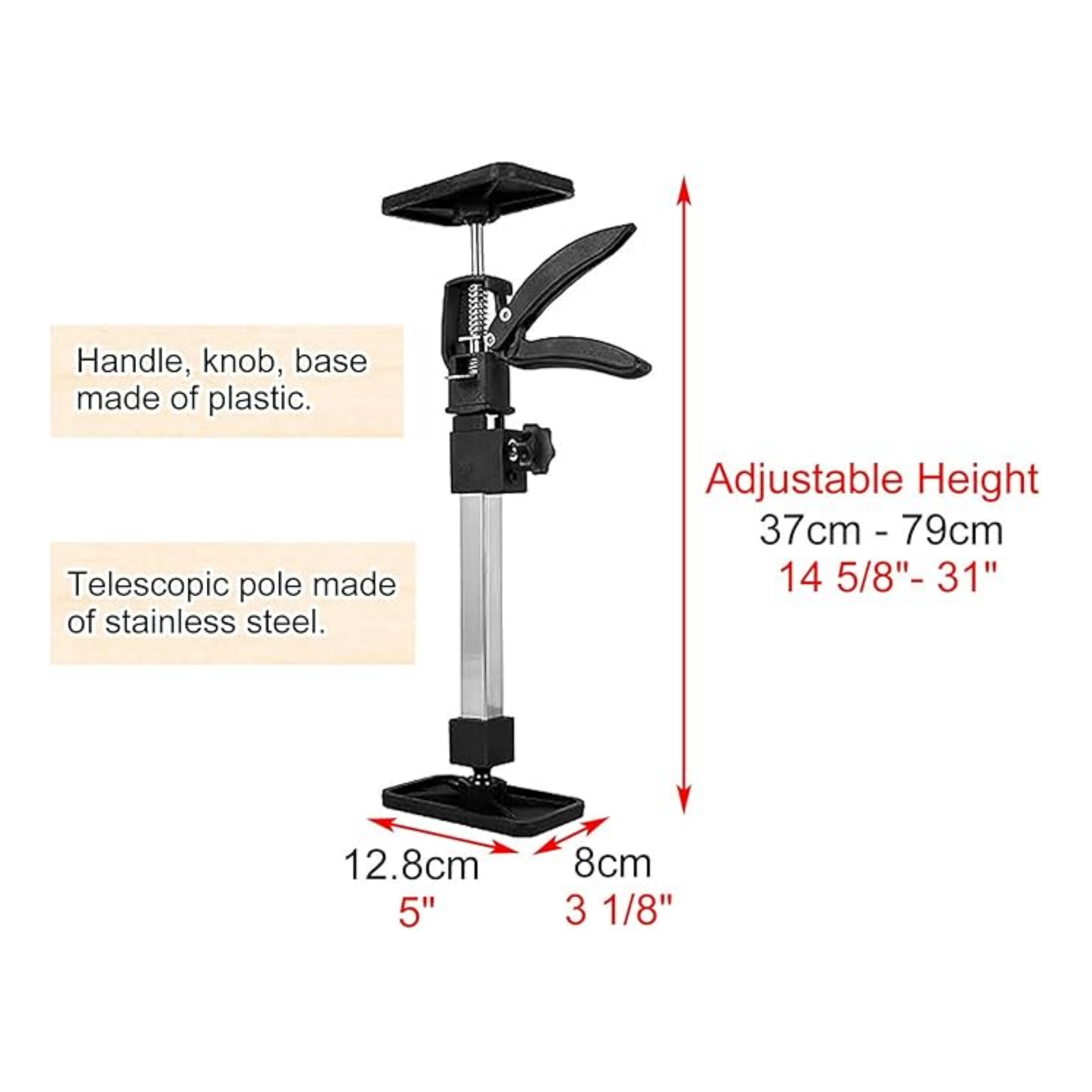 Steel Telescopic Quick Support Rod