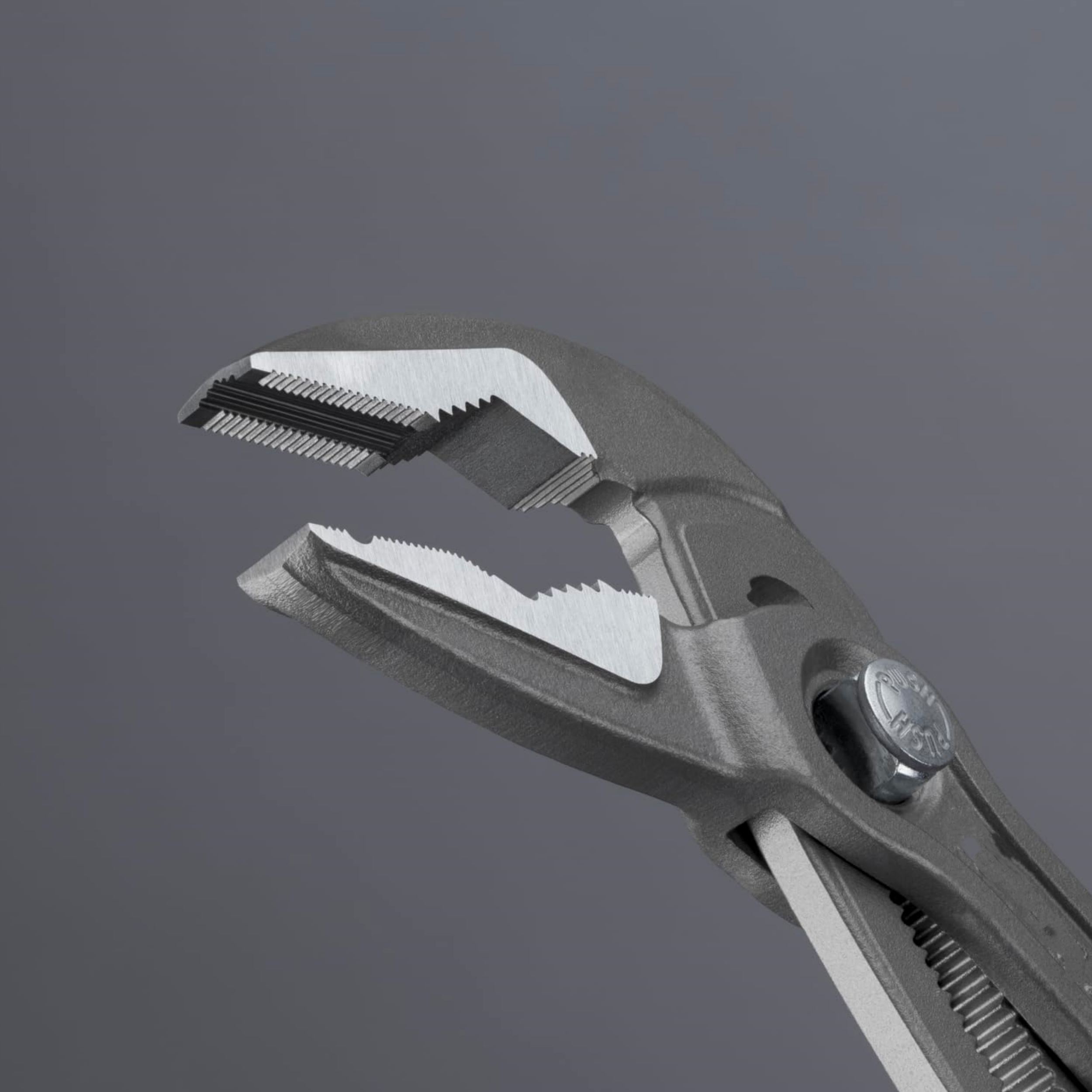 Extra‑Slim Pump Pliers – 19 Adjustments, Self‑Locking, Box‑Joint Design