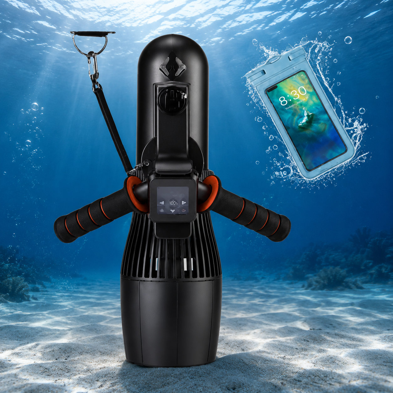 Underwater Scooter – 500W Electric Sea Scooter For Diving & Water Adventures