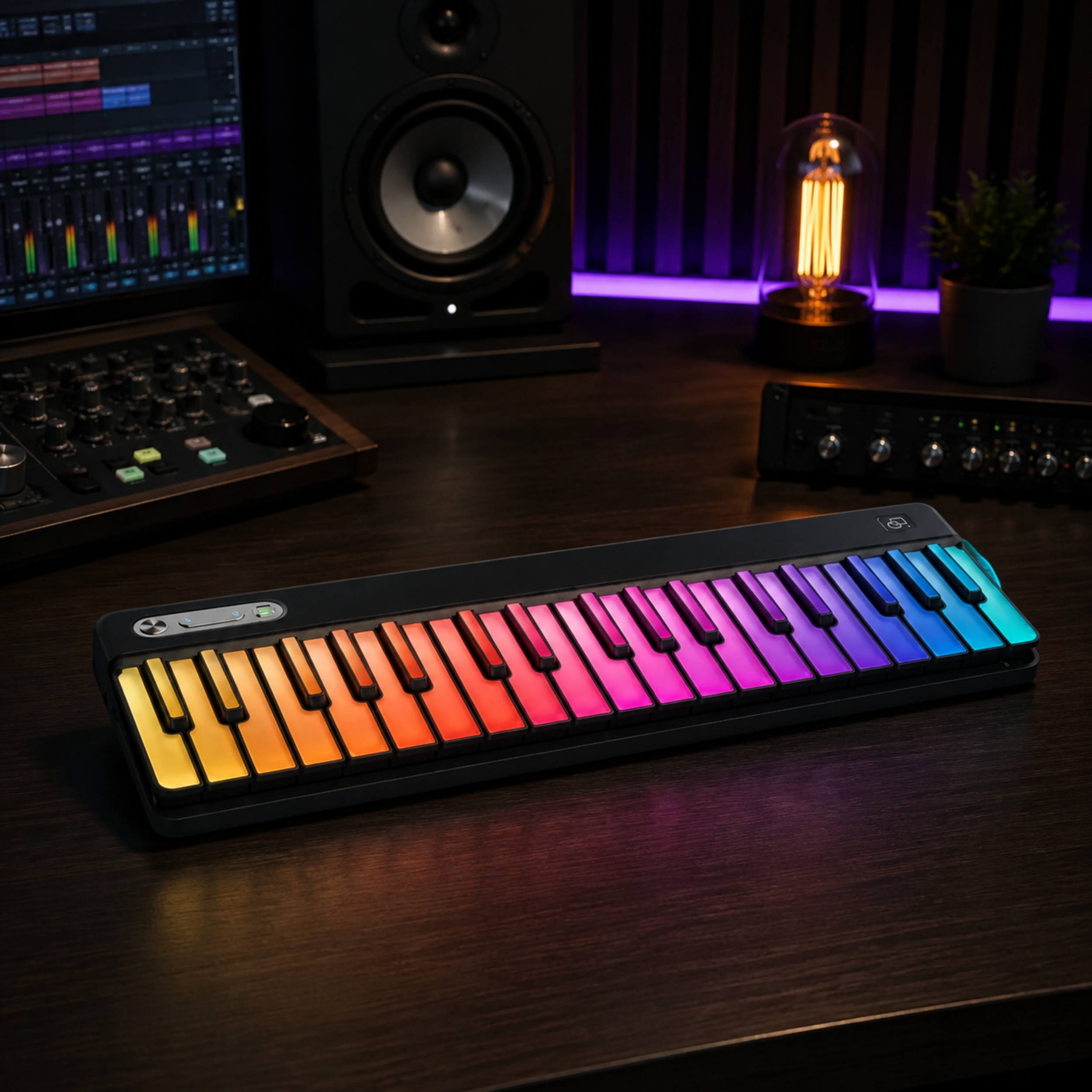 36-Key Light-Guided MIDI Keyboard – Smart Music Creation Controller