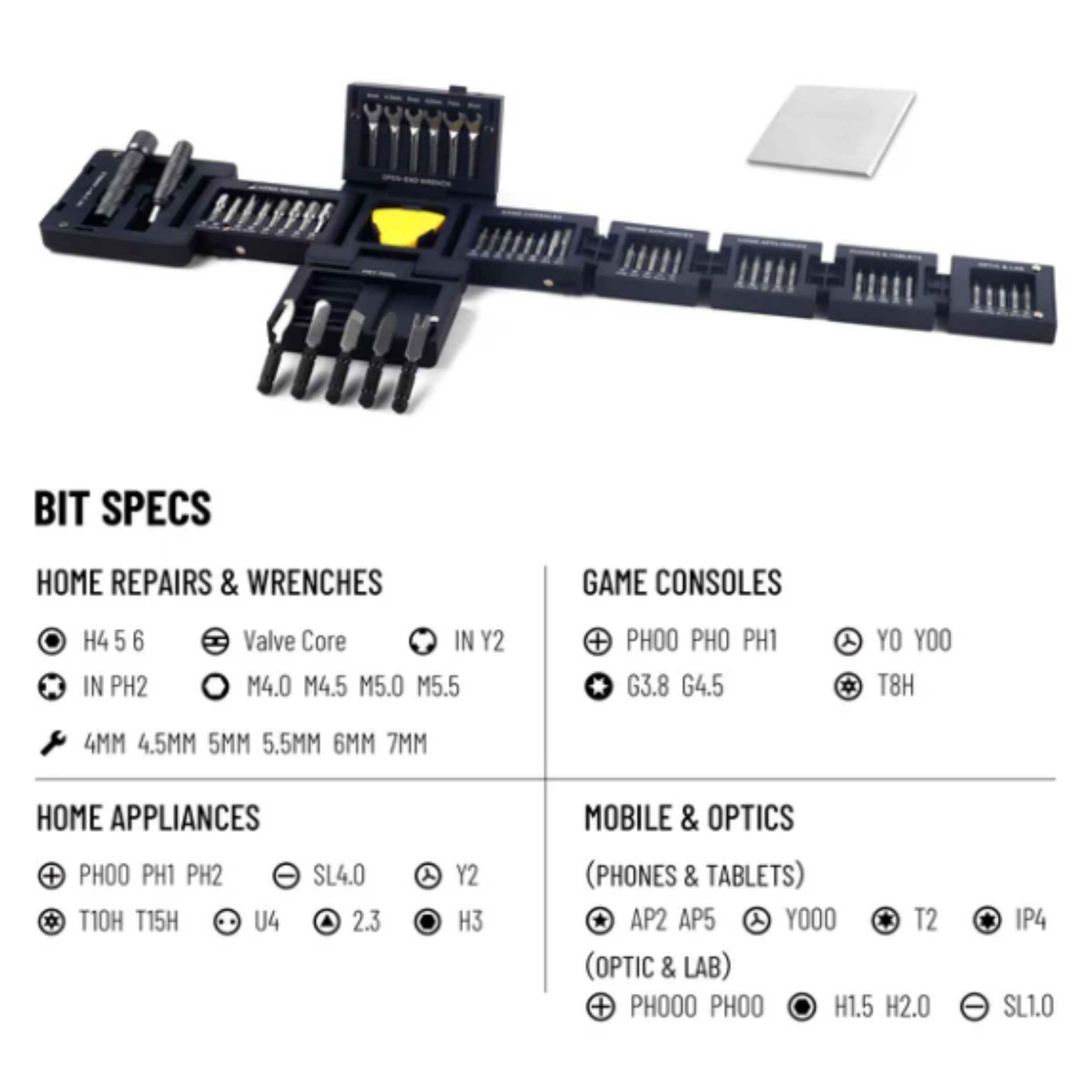 CubeFix 55-in-1 Foldable Tool Kit – All-in-One Compact Repair Cube