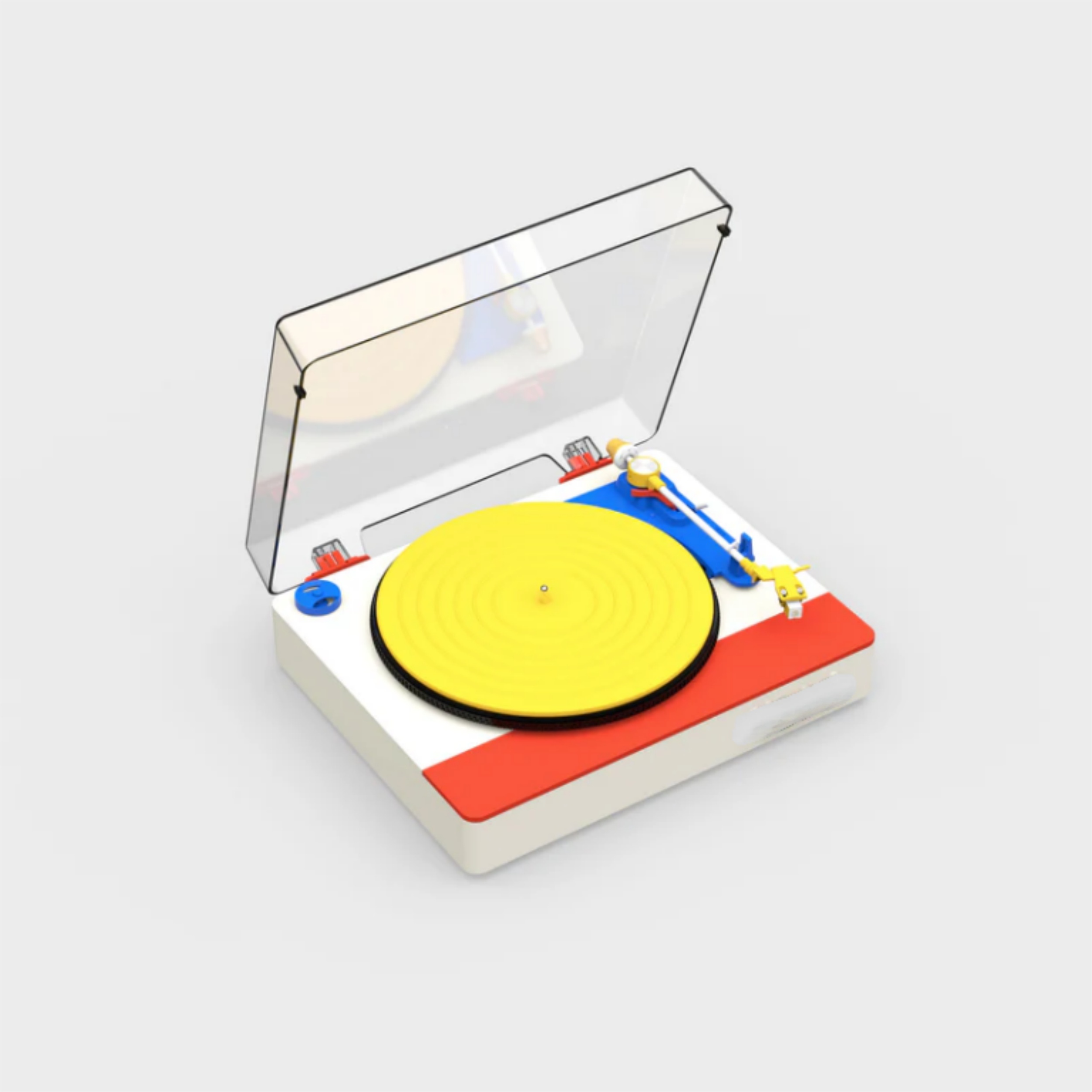 Memphis‑Style Record Player – Built‑in Speakers, Bluetooth, Pro Cartridge
