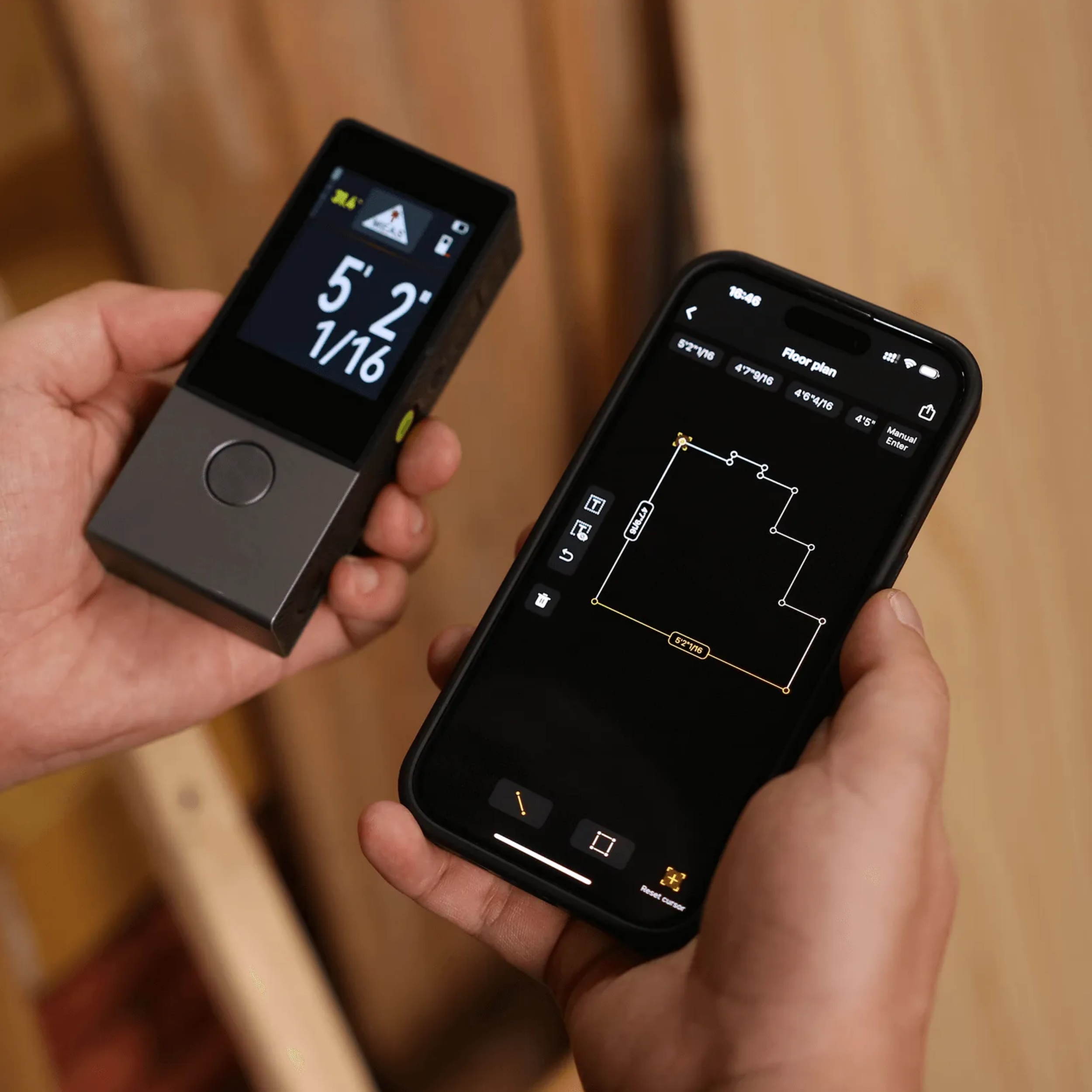 D9 Pro Laser Measure – 100m Range, Bilateral Laser Alignment & Touchscreen