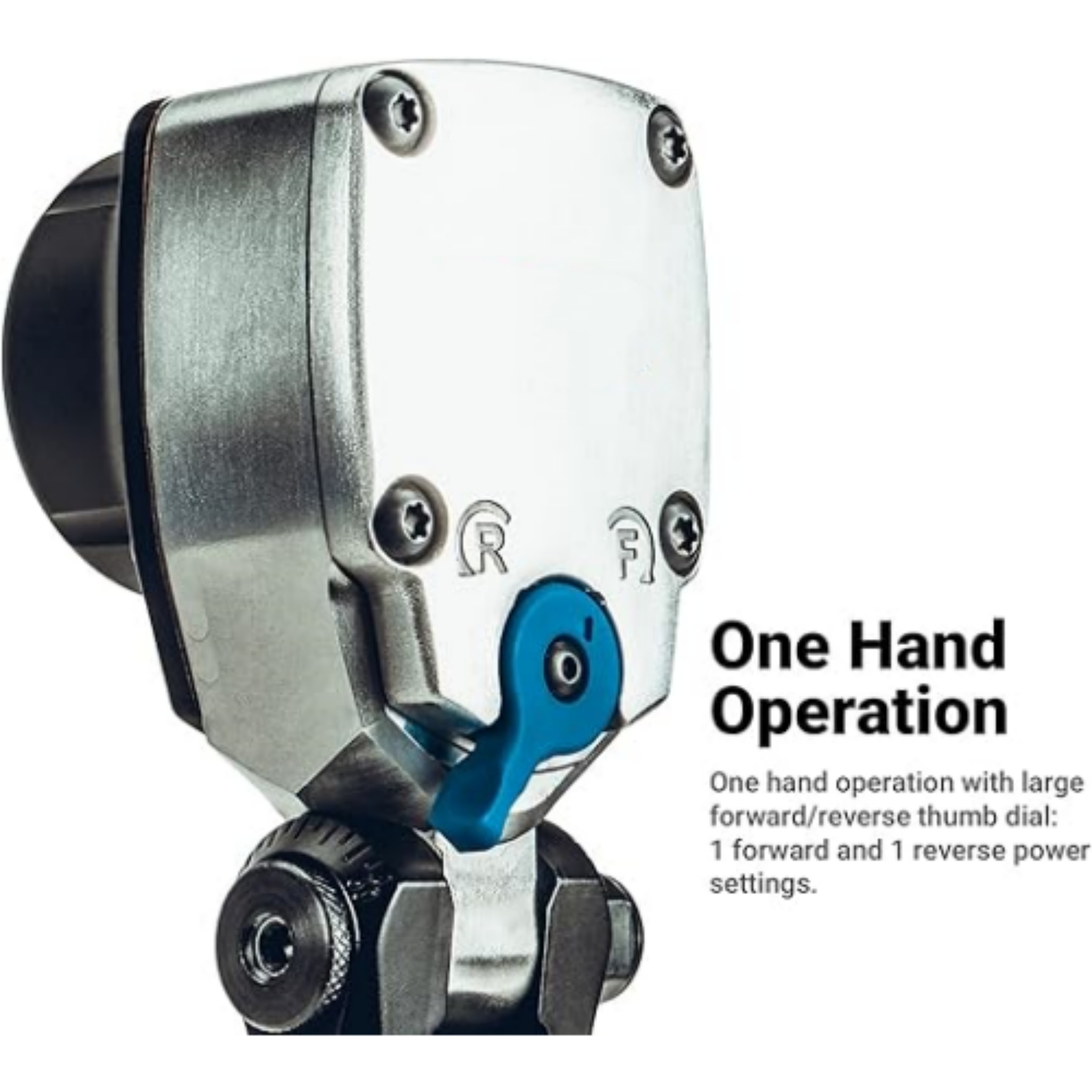 3/4" Flex-Head Air Angle Impact Wrench – 738 ft-lbs, 120° Flexible Head