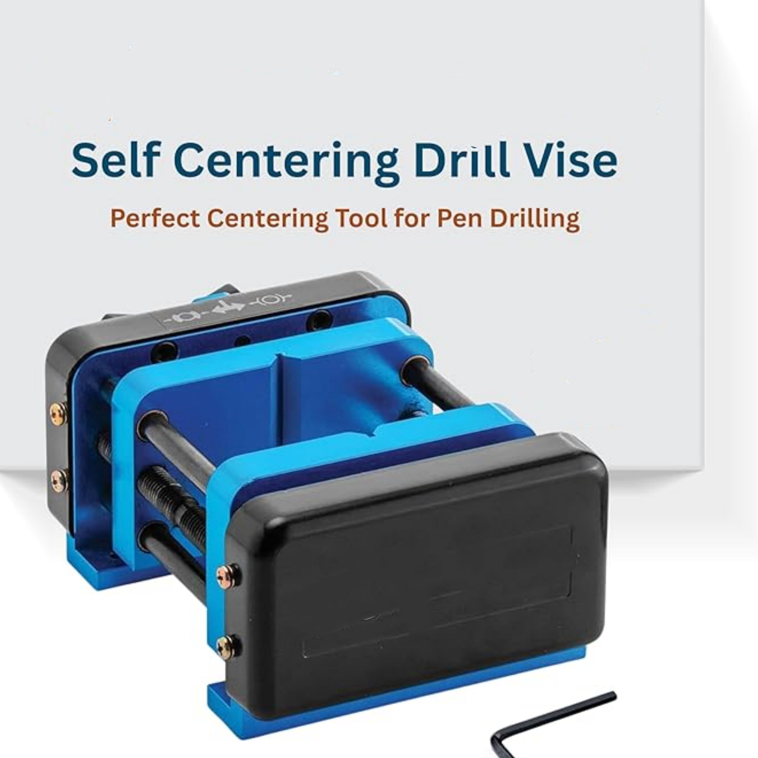 Self‑Centering Drill Vise