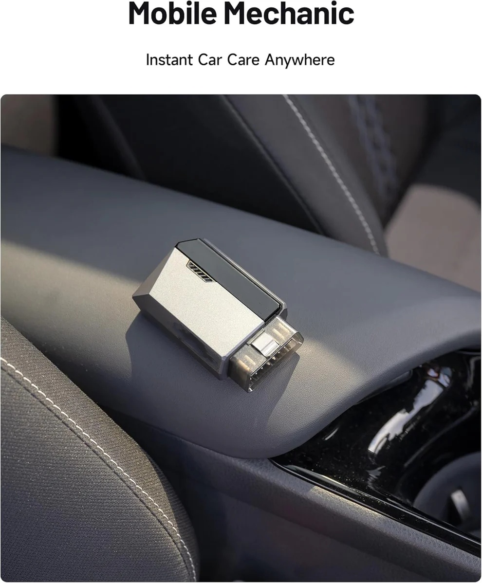 Pocket-Size Bluetooth Scan Tool – Full Vehicle Diagnostics on Your Phone