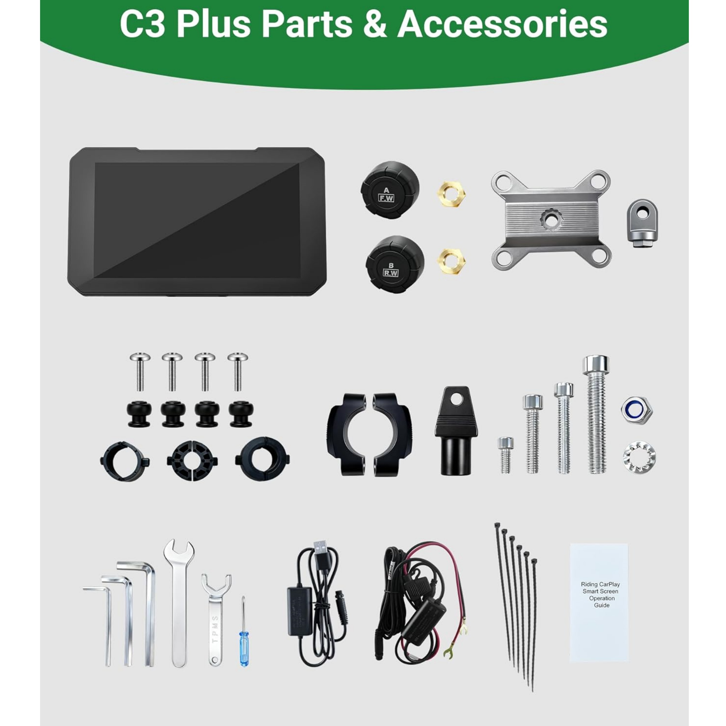 C3 Plus Motorcycle Carplay