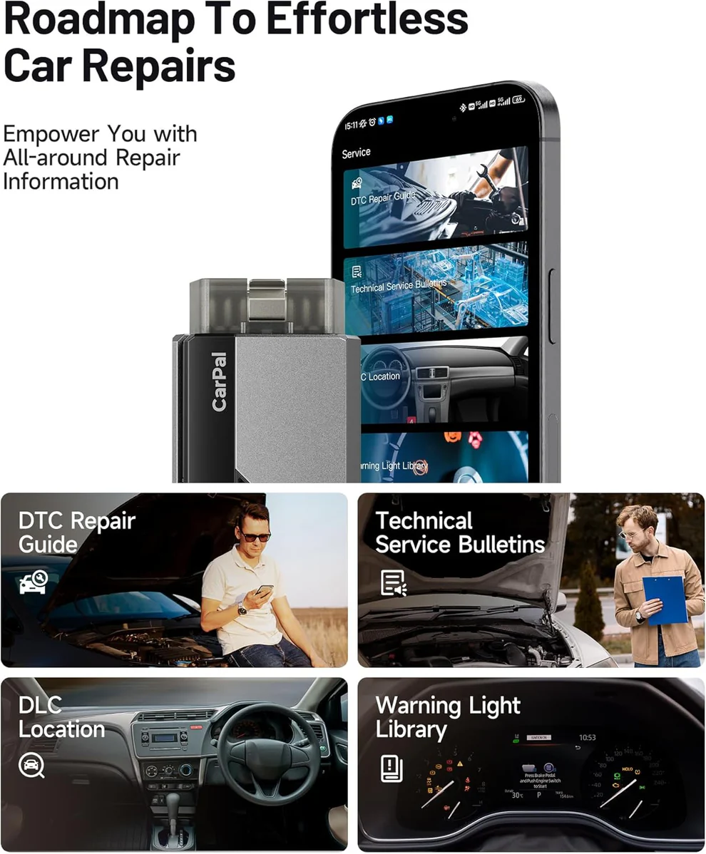 Pocket-Size Bluetooth Scan Tool – Full Vehicle Diagnostics on Your Phone