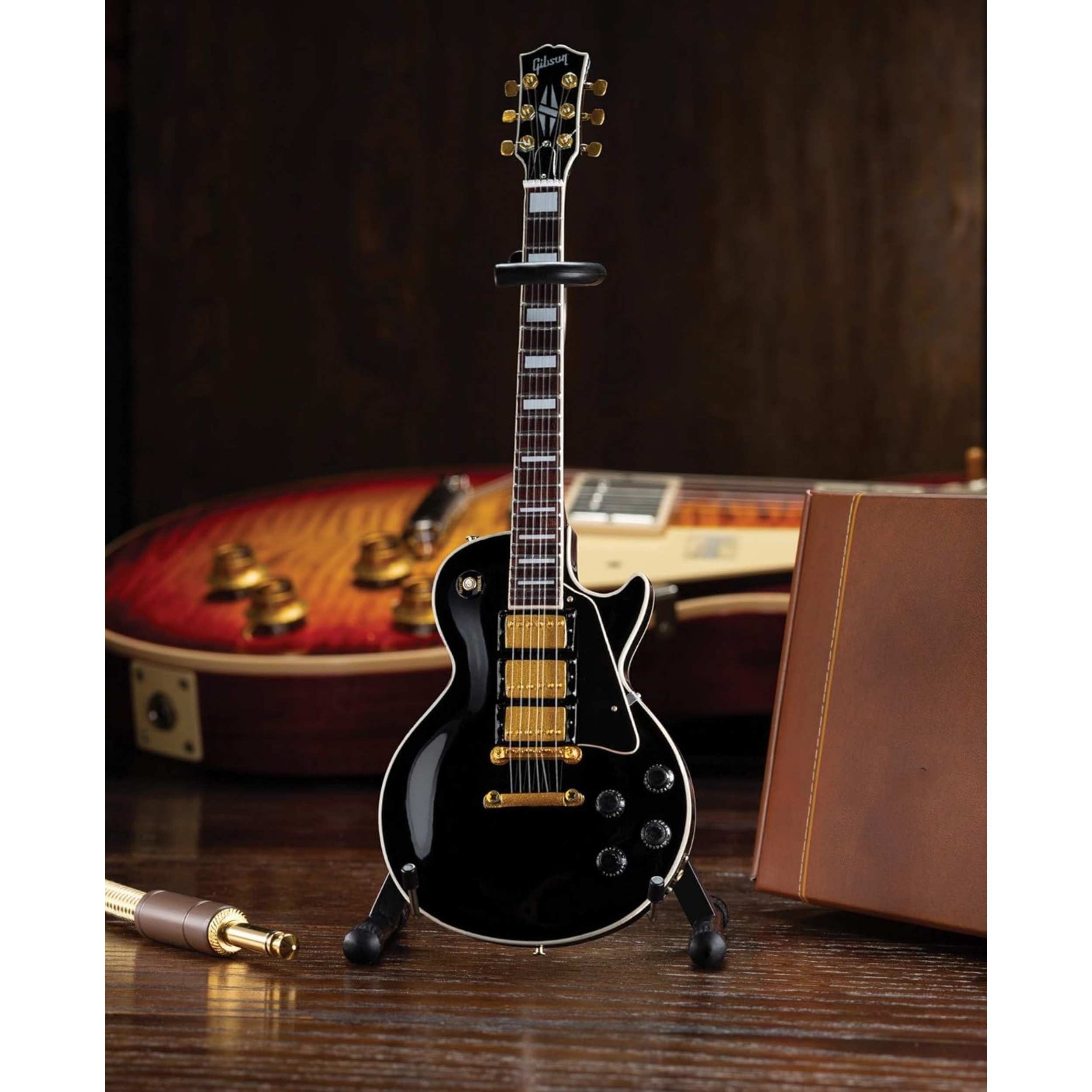 Electric Guitar Body – 1:4 Scale Solid Wood Miniature