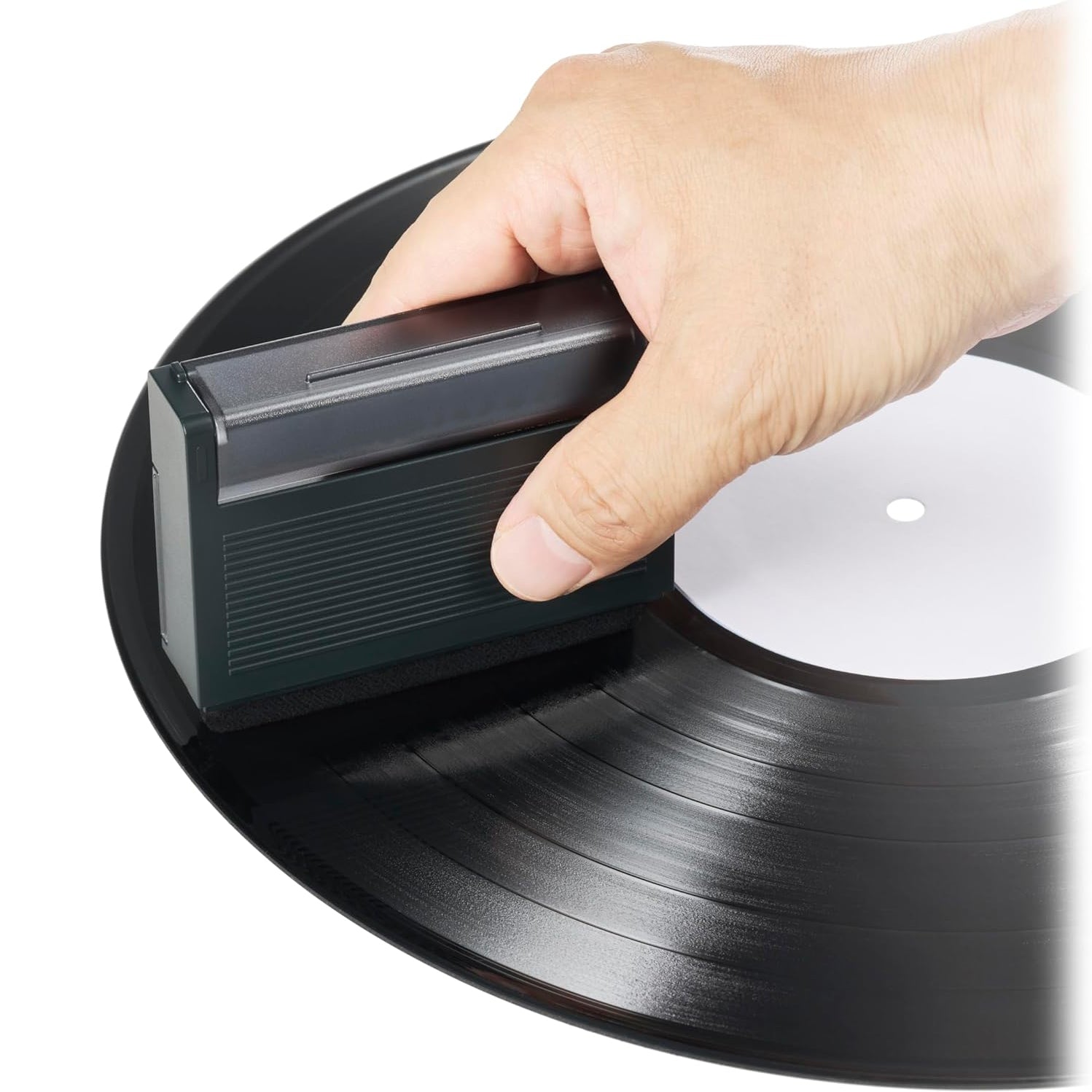 Record Cleaning Tool – 3-in-1 Vinyl Care Kit with Stand