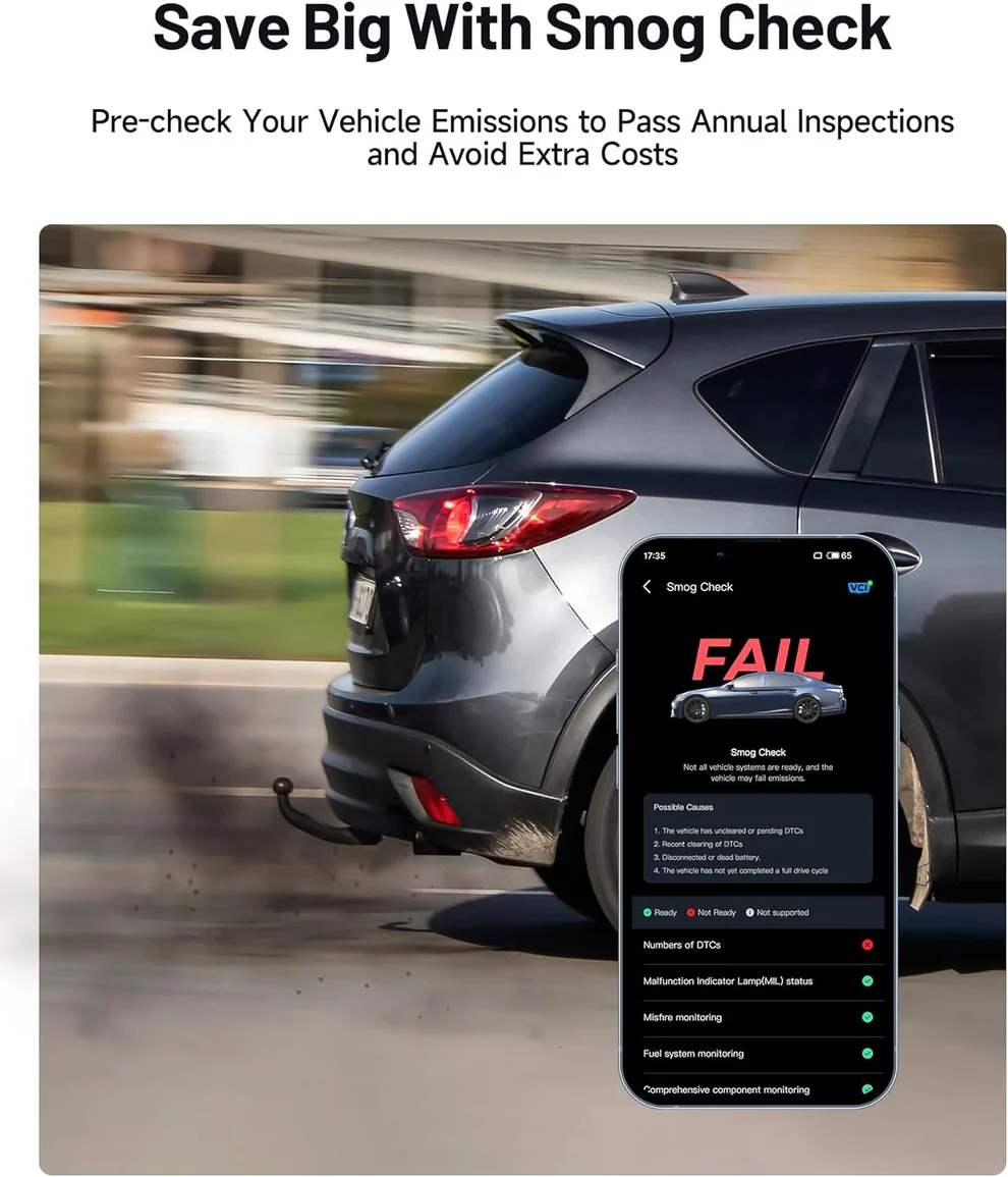 Pocket-Size Bluetooth Scan Tool – Full Vehicle Diagnostics on Your Phone