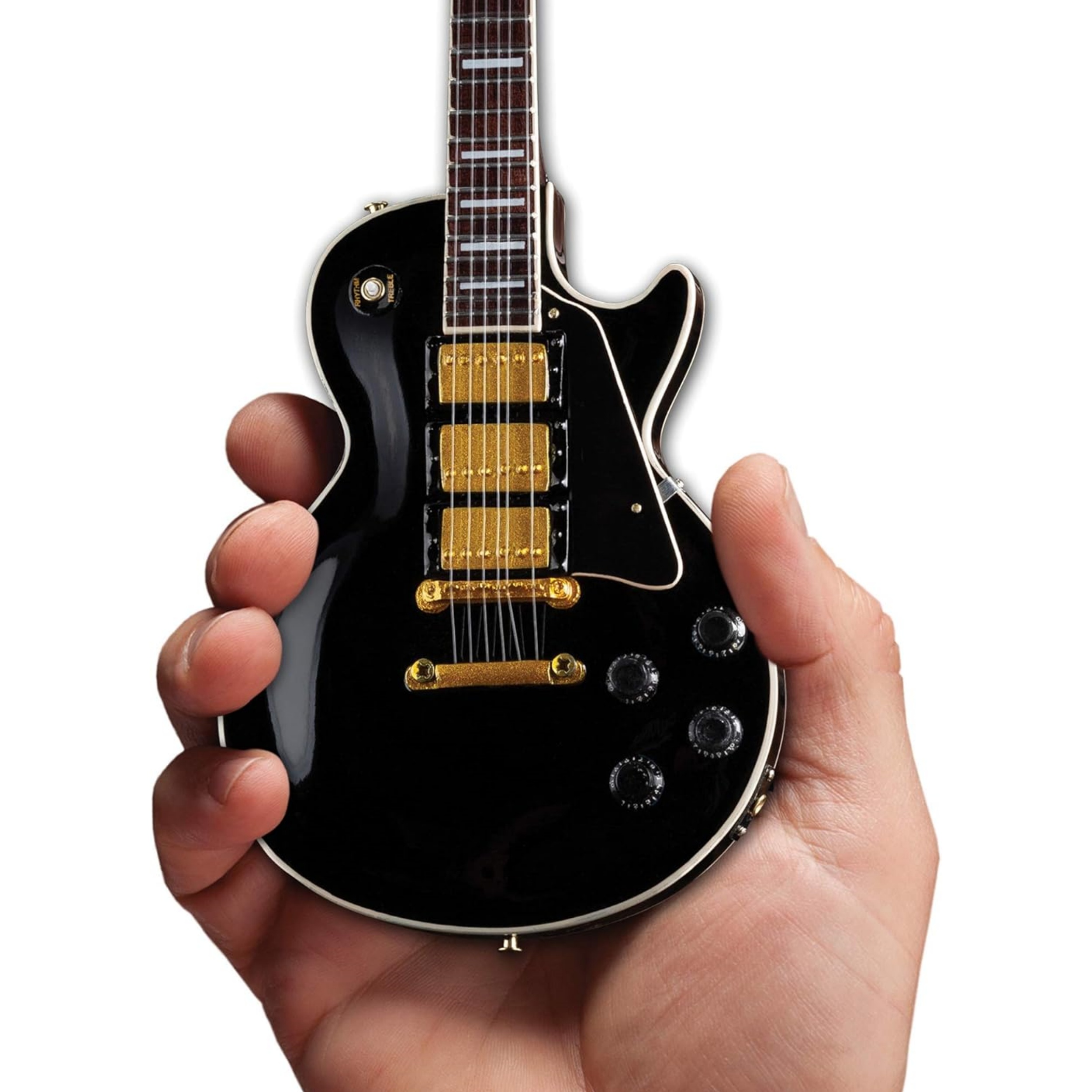 Electric Guitar Body – 1:4 Scale Solid Wood Miniature