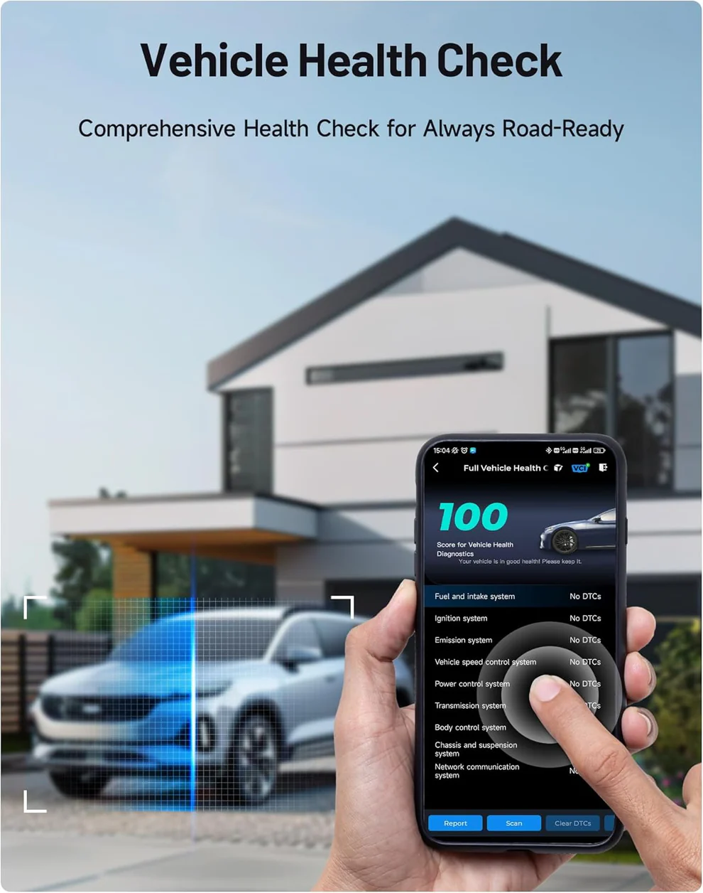 Pocket-Size Bluetooth Scan Tool – Full Vehicle Diagnostics on Your Phone
