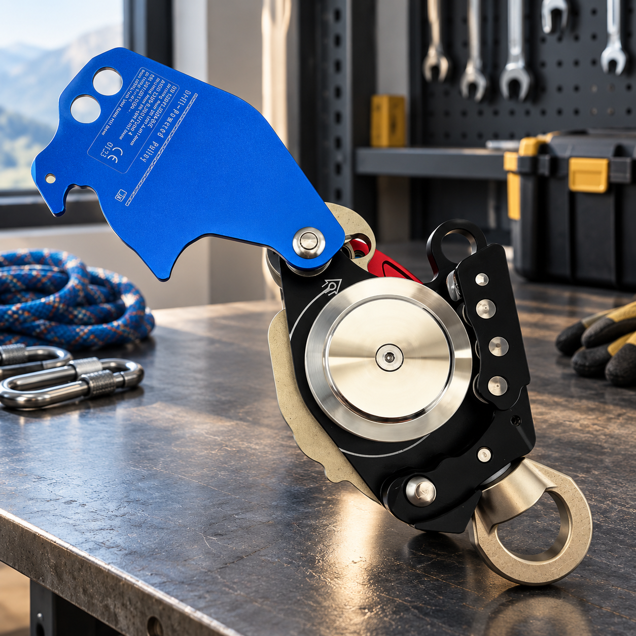 Drill Powered Ascender – PPE Certified Rope Access Device
