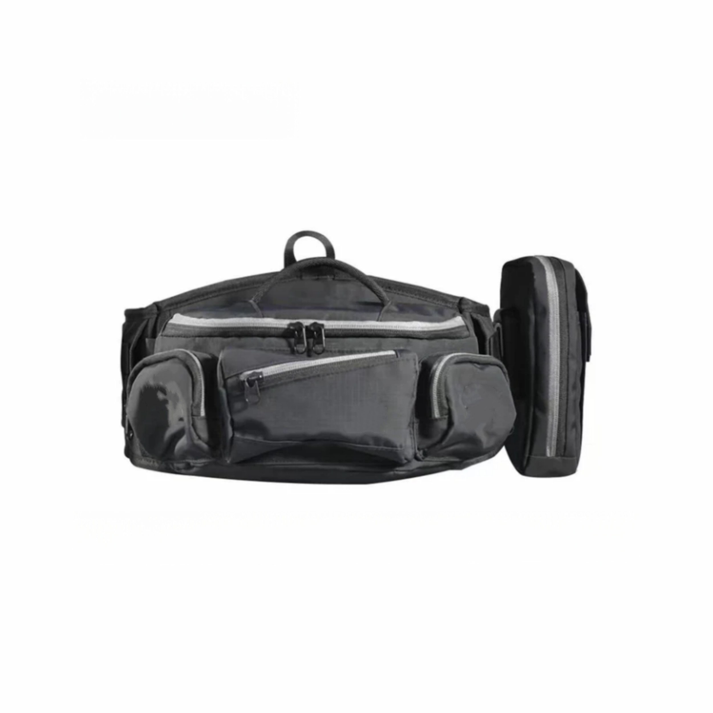 Motocamping Riding Waist Pack – Molle, Water‑Resistant, Detachable Pouches