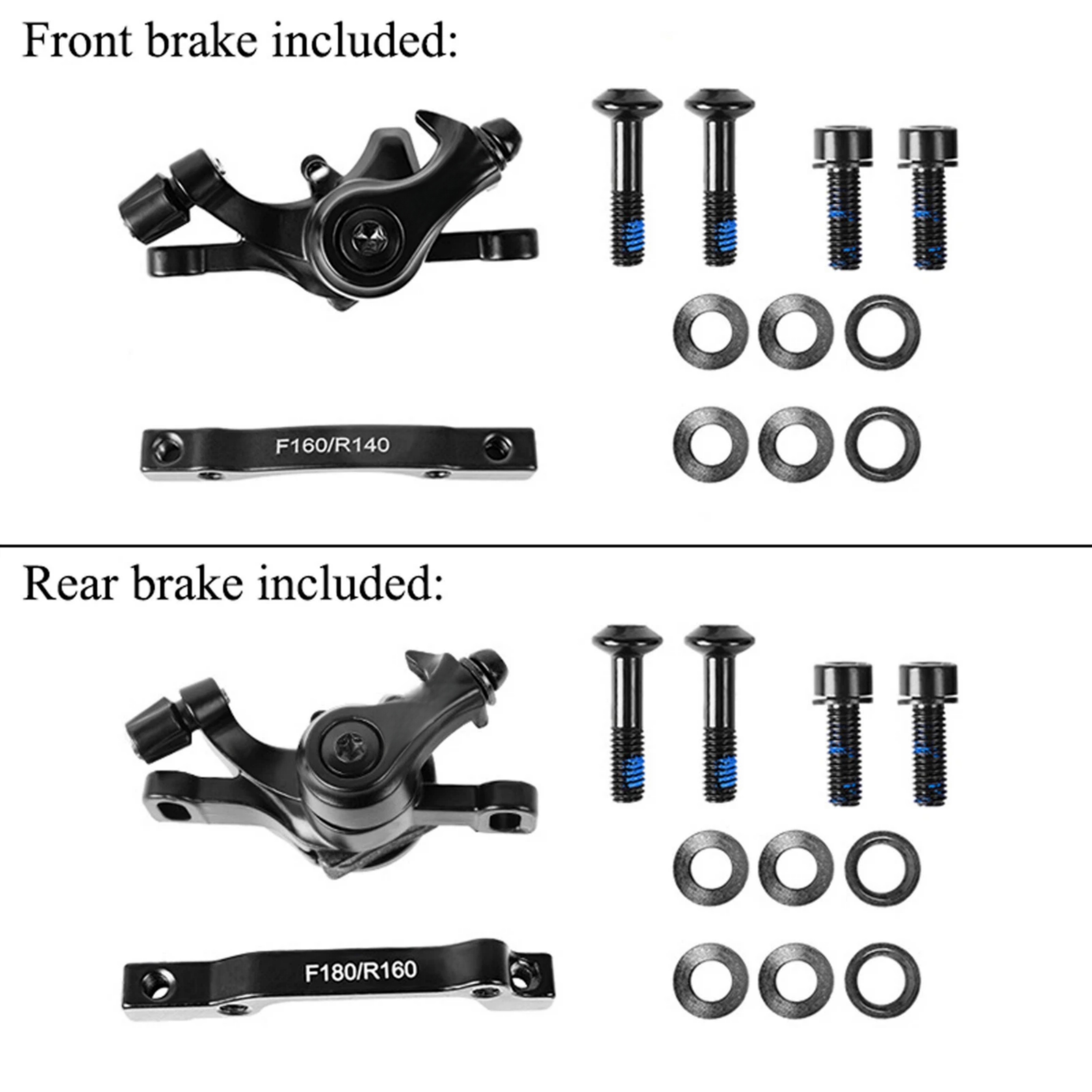 Pair Mechanical Disc Brake Calipers