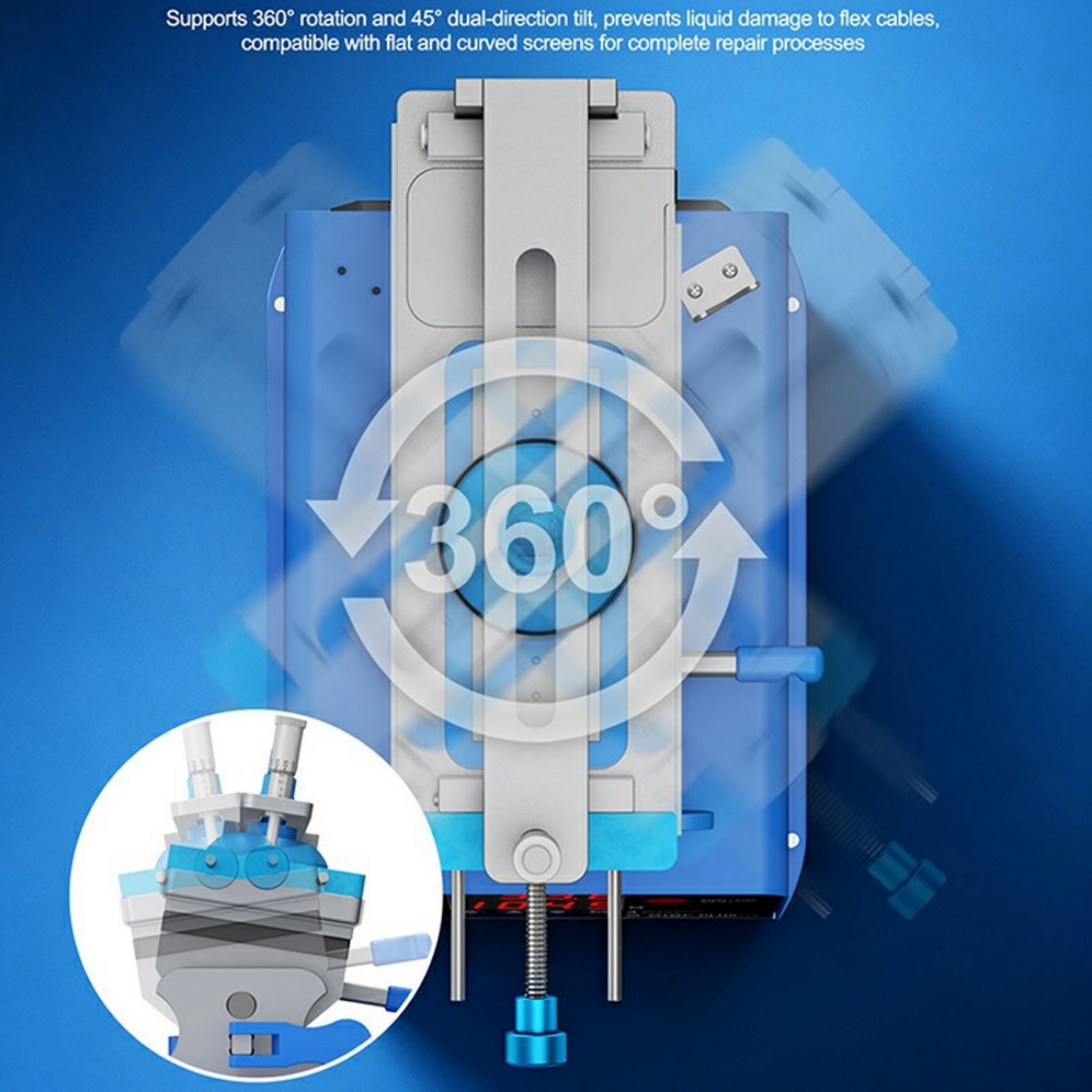 360° Curved Screen Separator